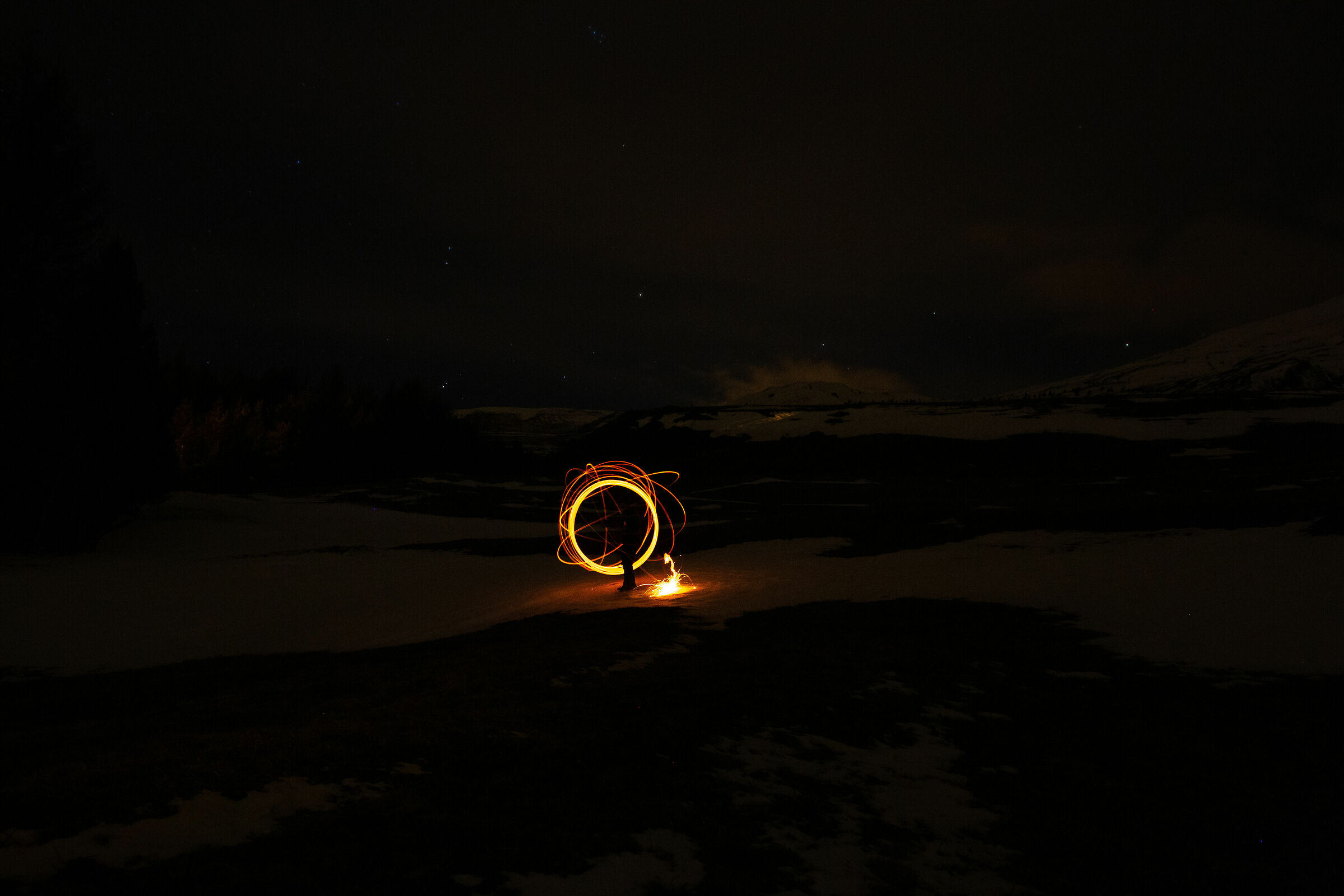 Startrail... Waiting for the Stars 3