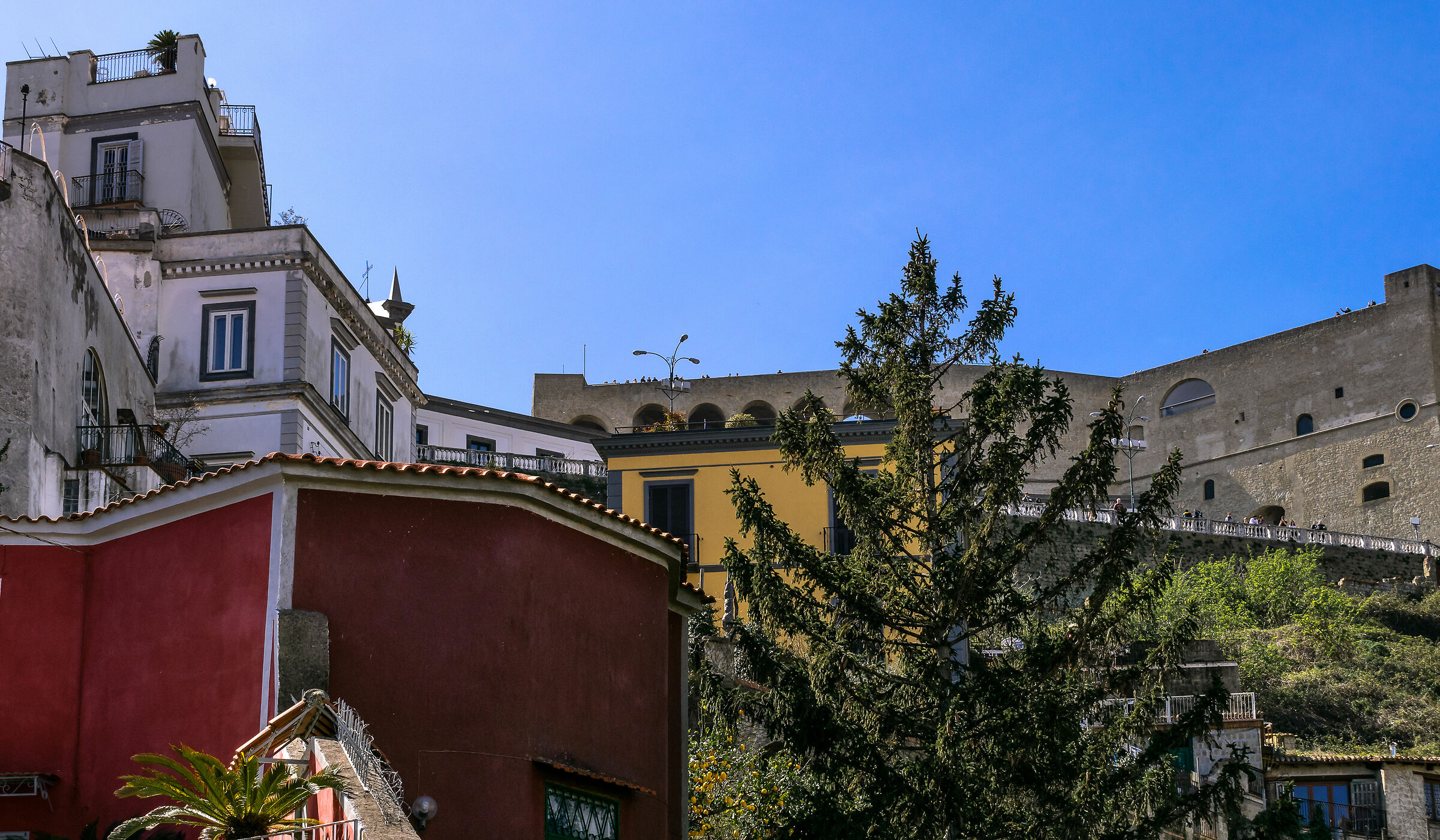 Siamo ai piedi del castello!