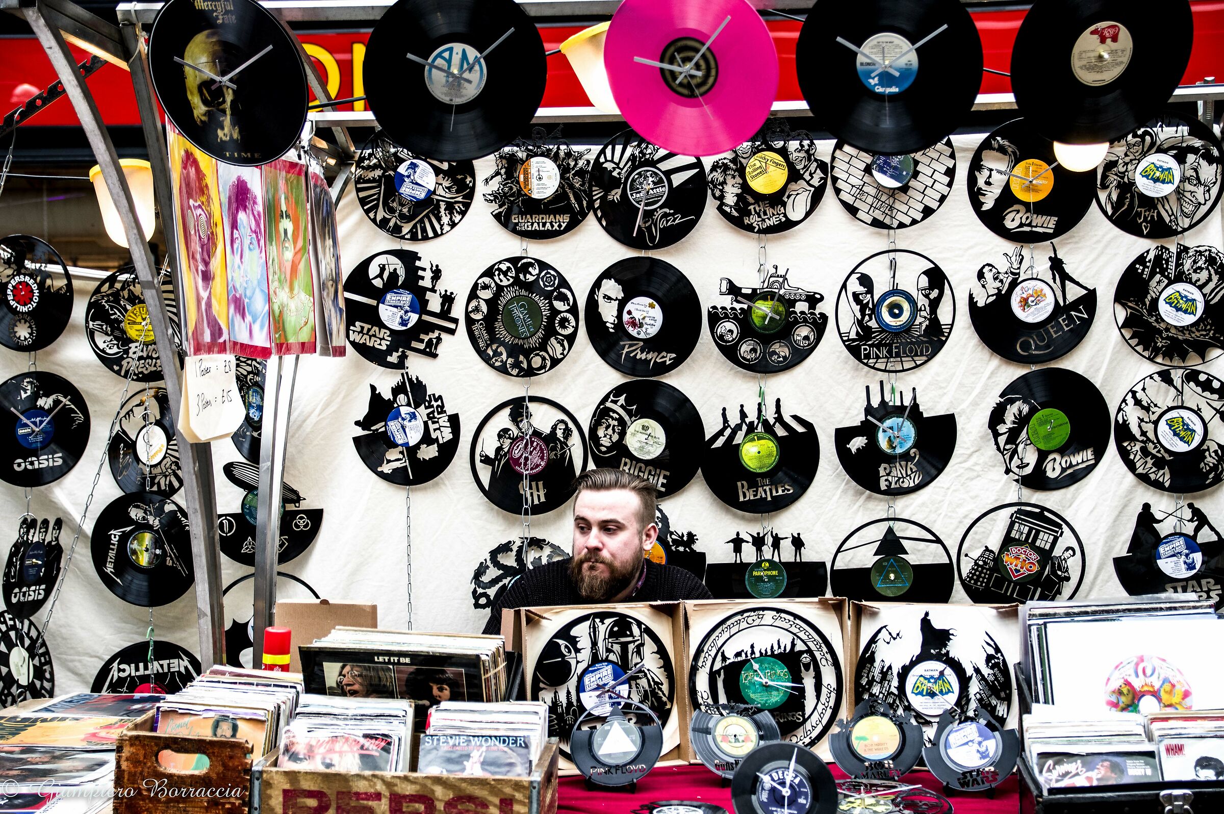 Vinyl Clocks