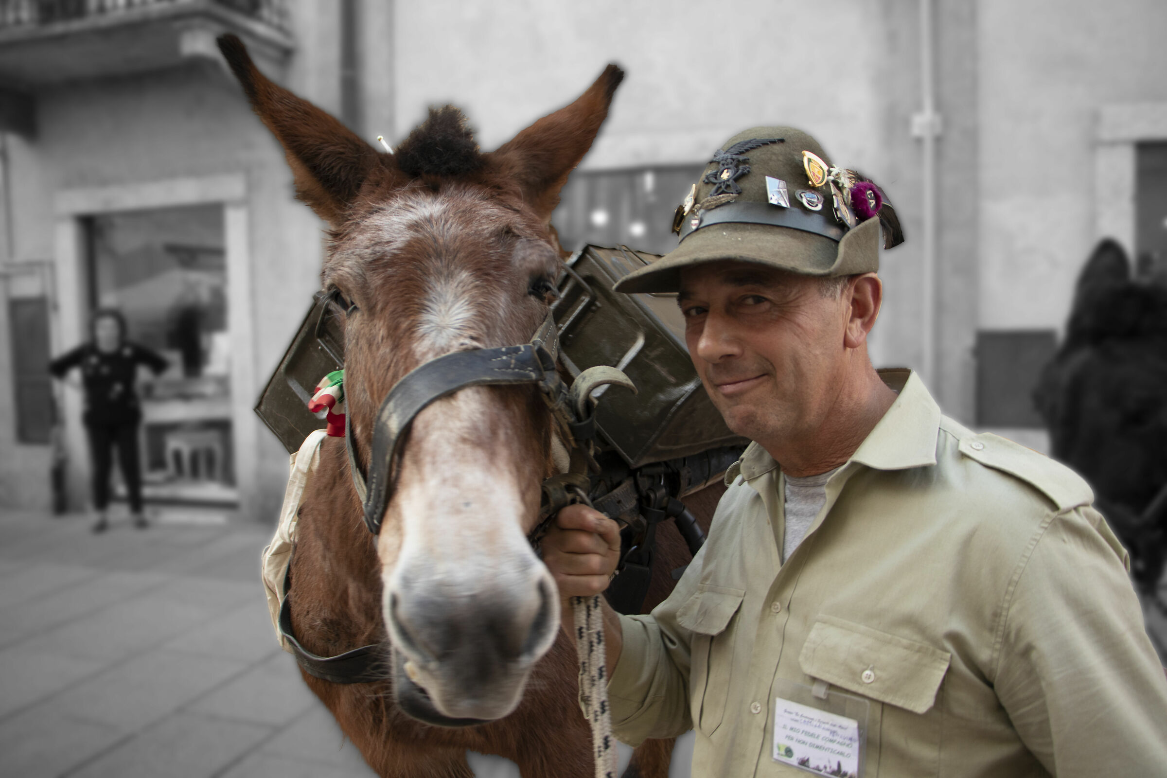 The Donkey and the black pen