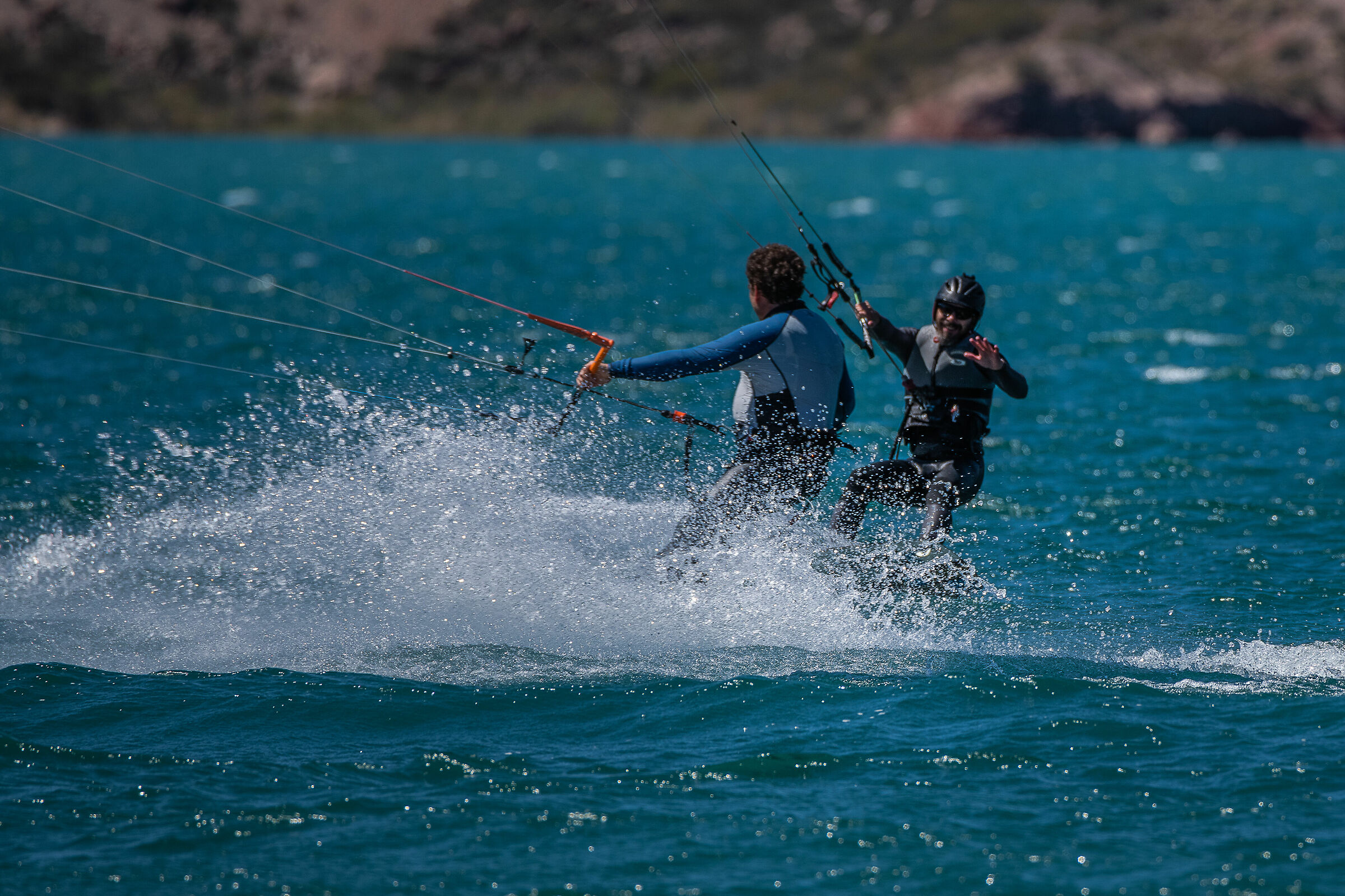 sfiorata collisione (skysurf)