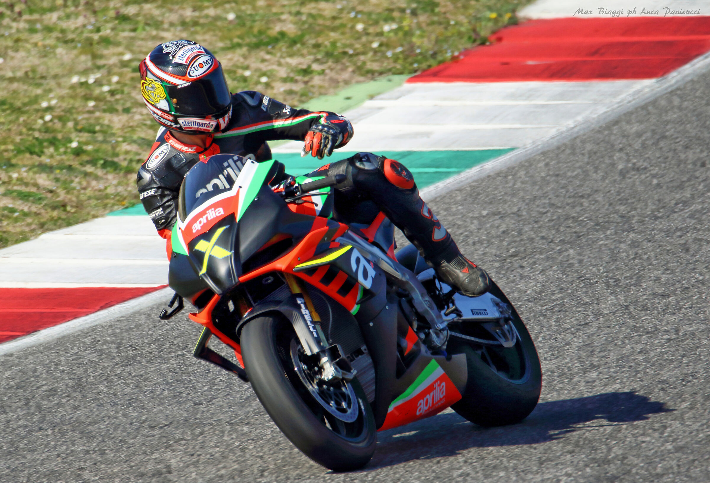 Max Biaggi Aprilia All Stars Mugello Circuit