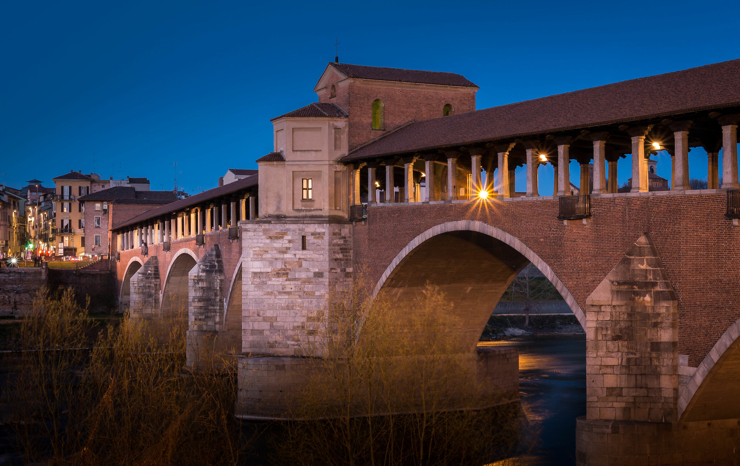Pavia the Covered Bridge