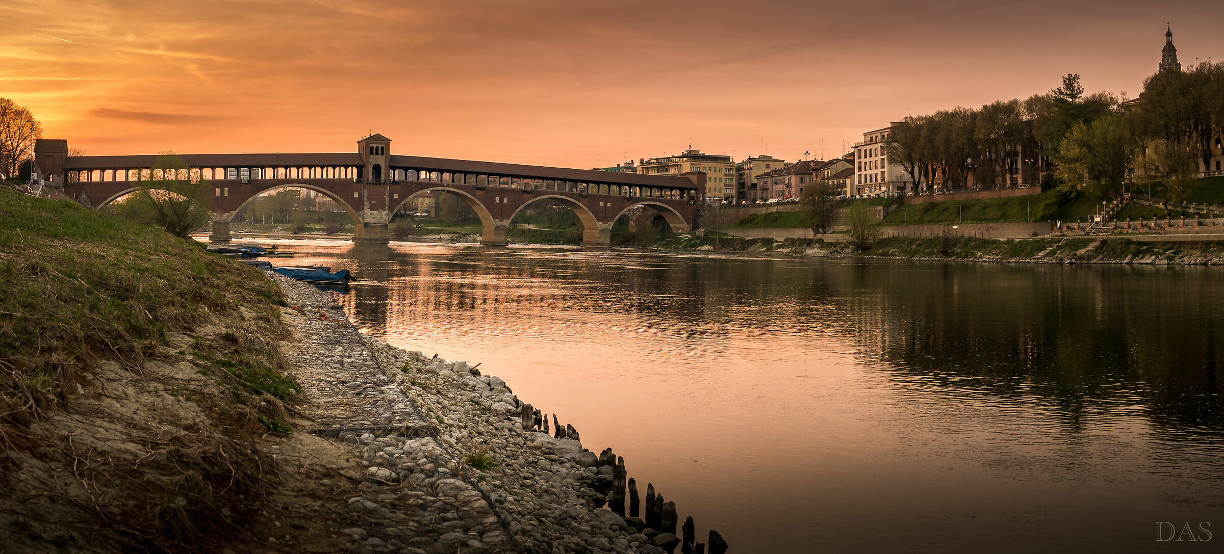Pavia the Covered Bridge 2