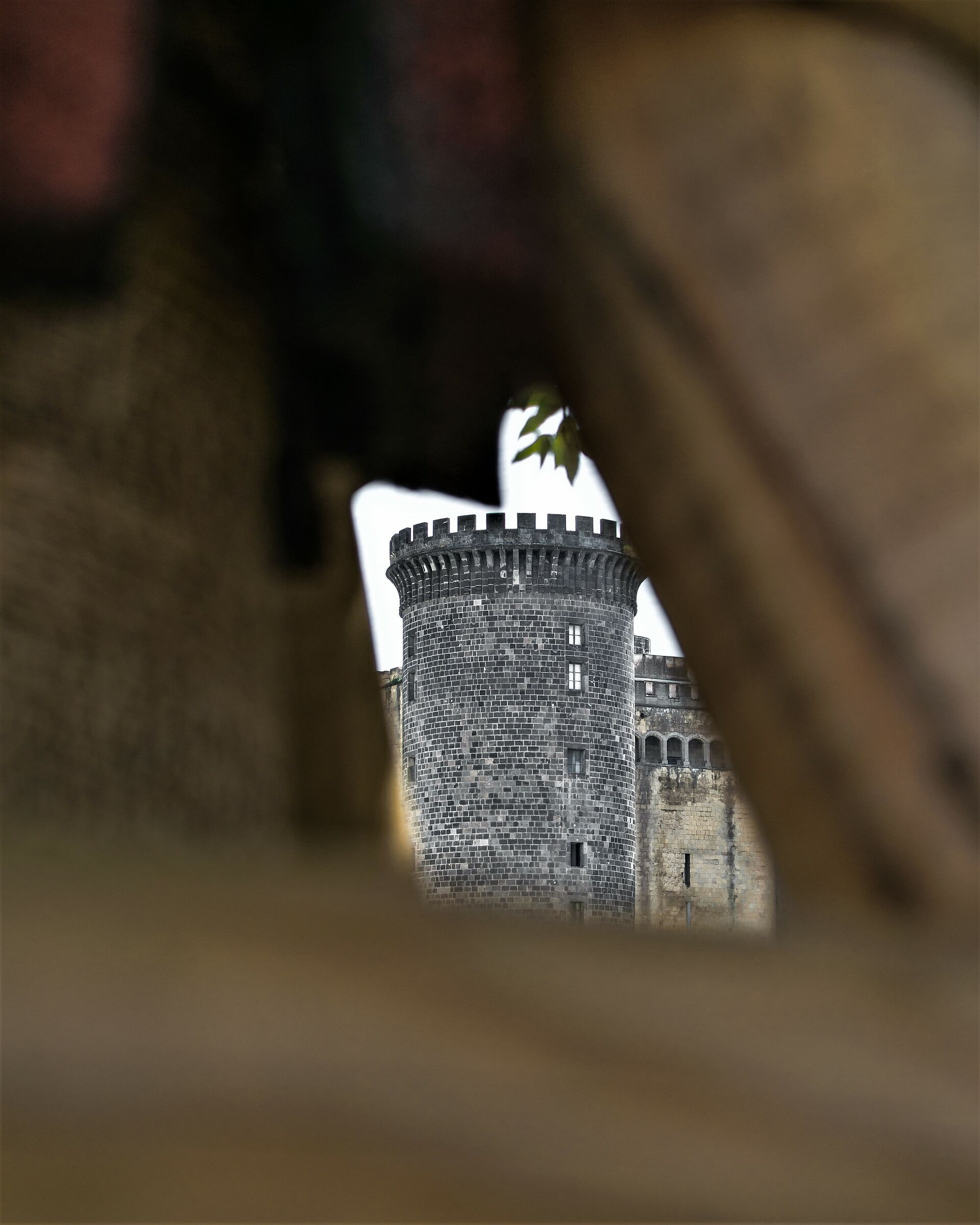 The Castle in the distance