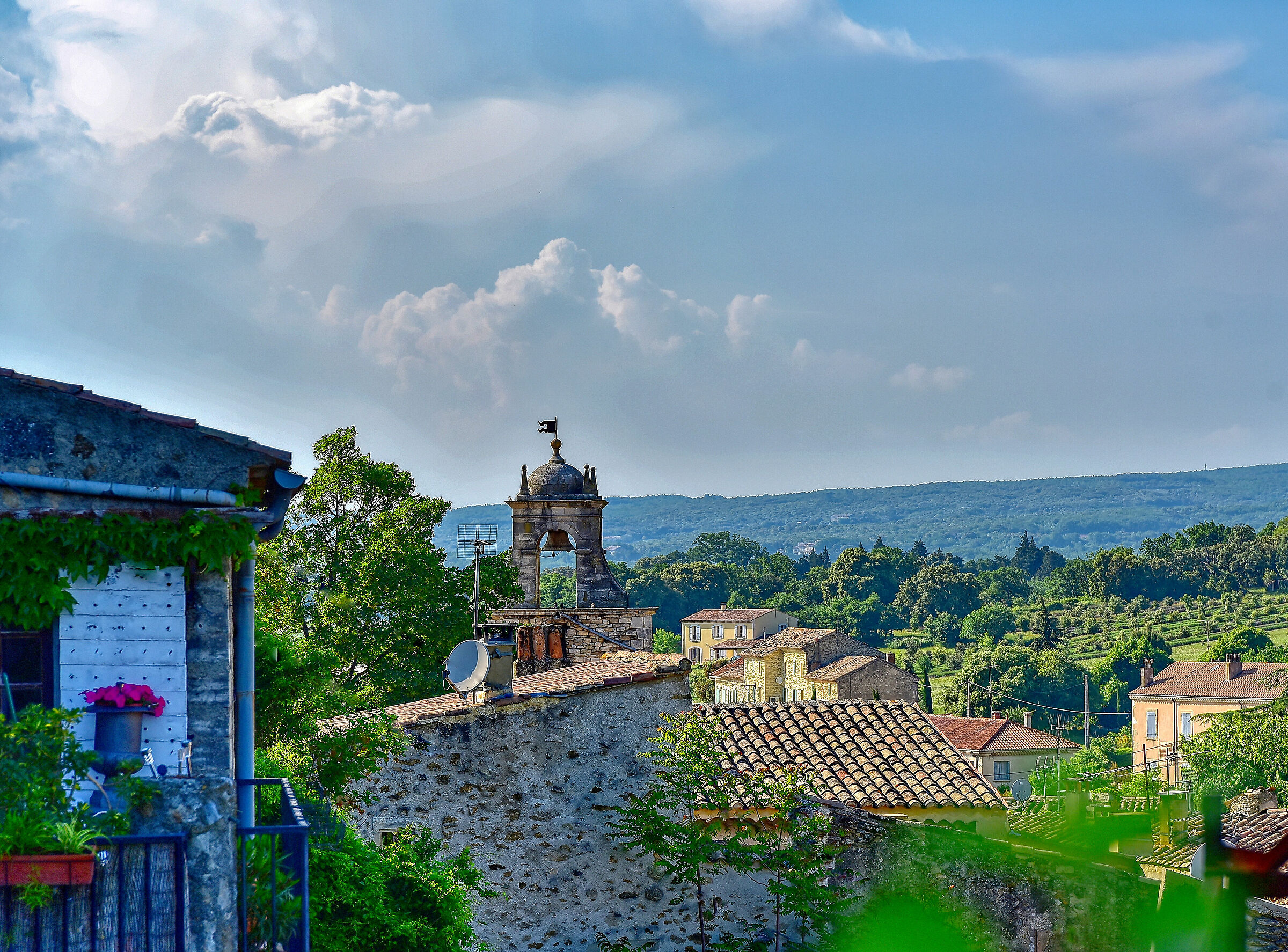 Grignan vue du chateau