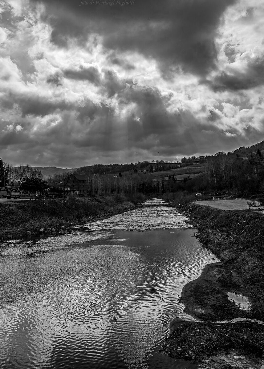 The sky above the Bormida