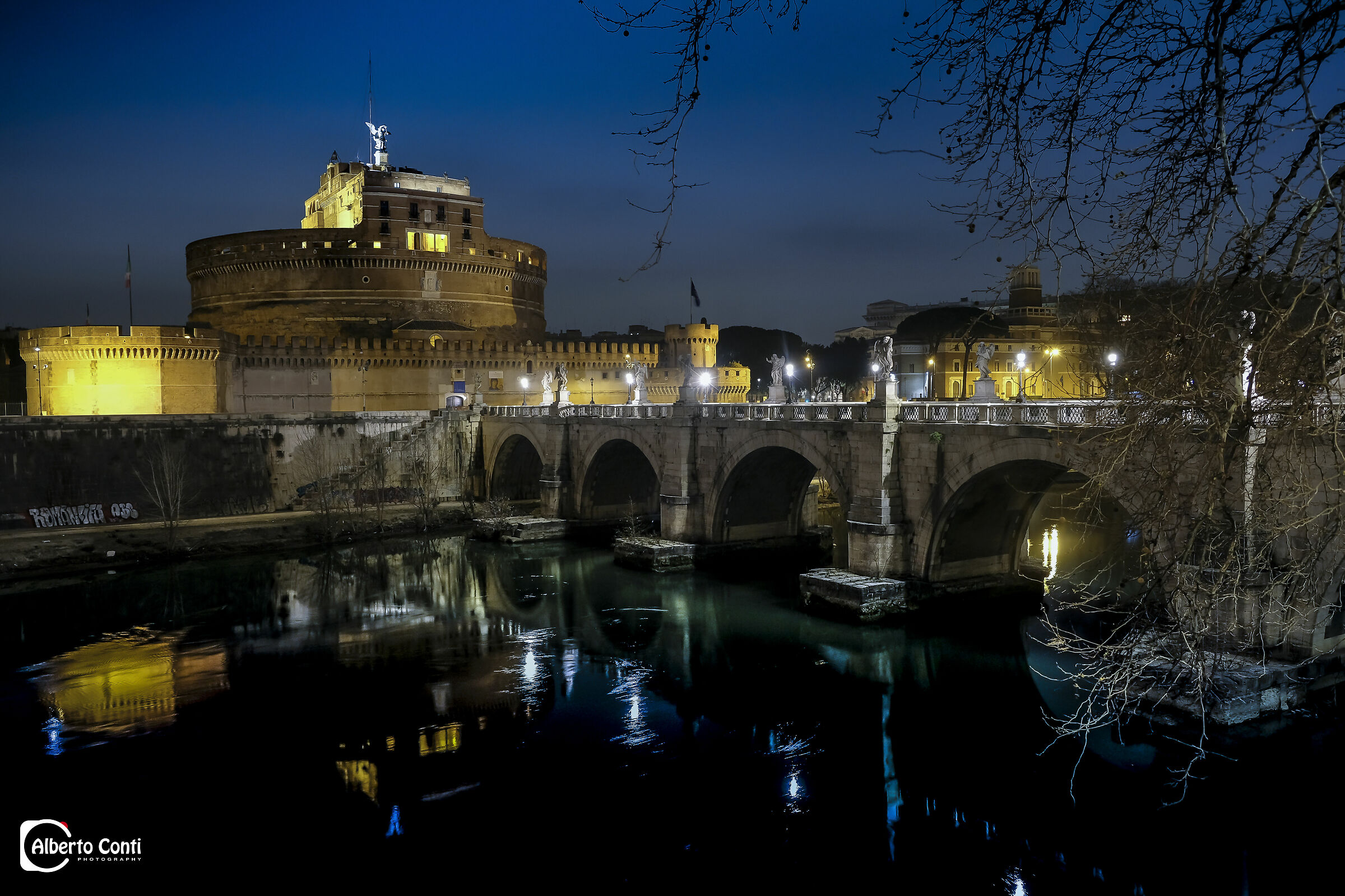 Castel Sant' Angelo di notte