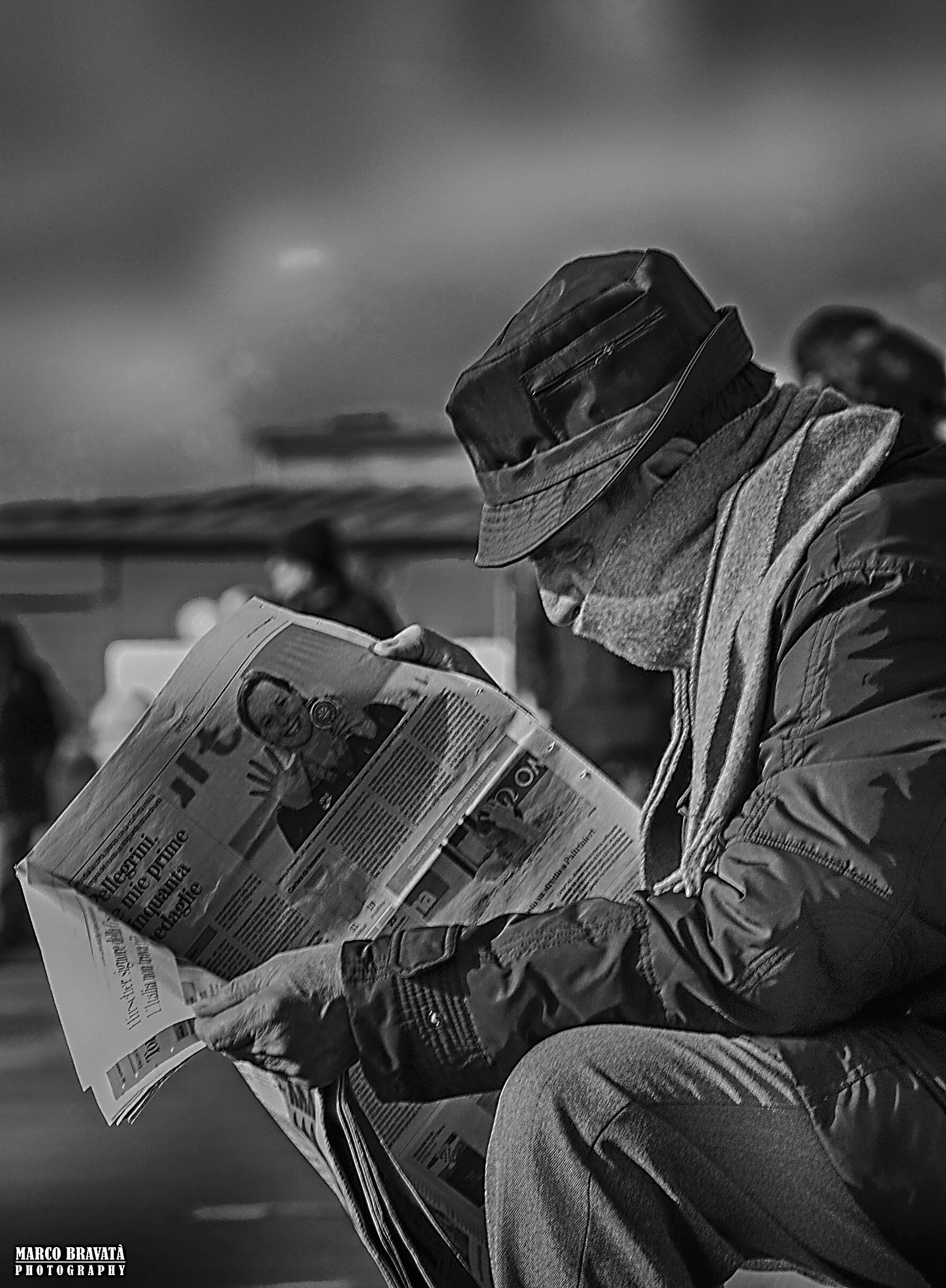 in un freddo mattino di dicembre