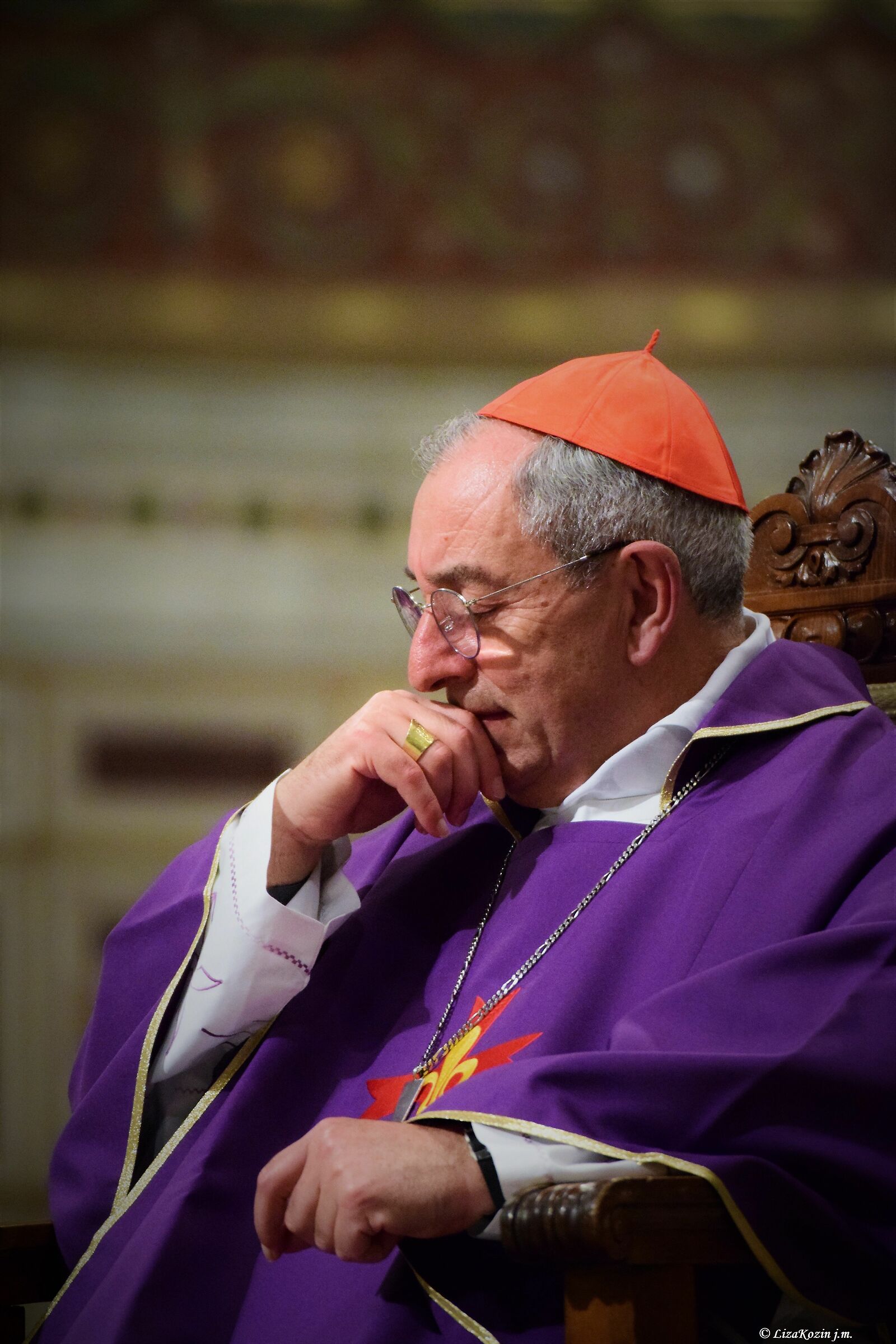 Portrait of Cardinal Angelo De Donatis