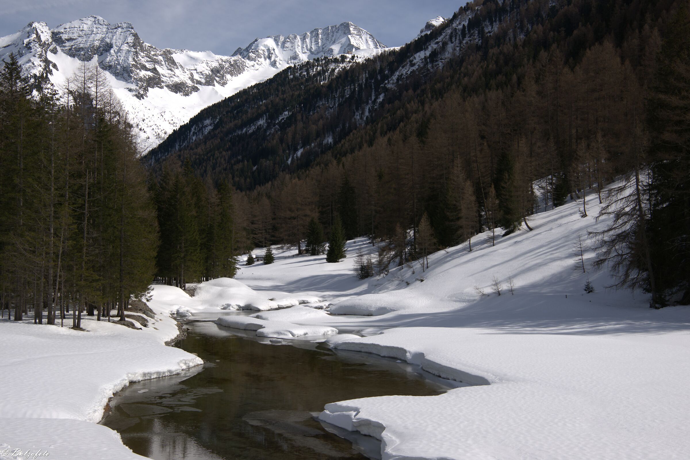 Riva di Tures, il lento risveglio della primavera