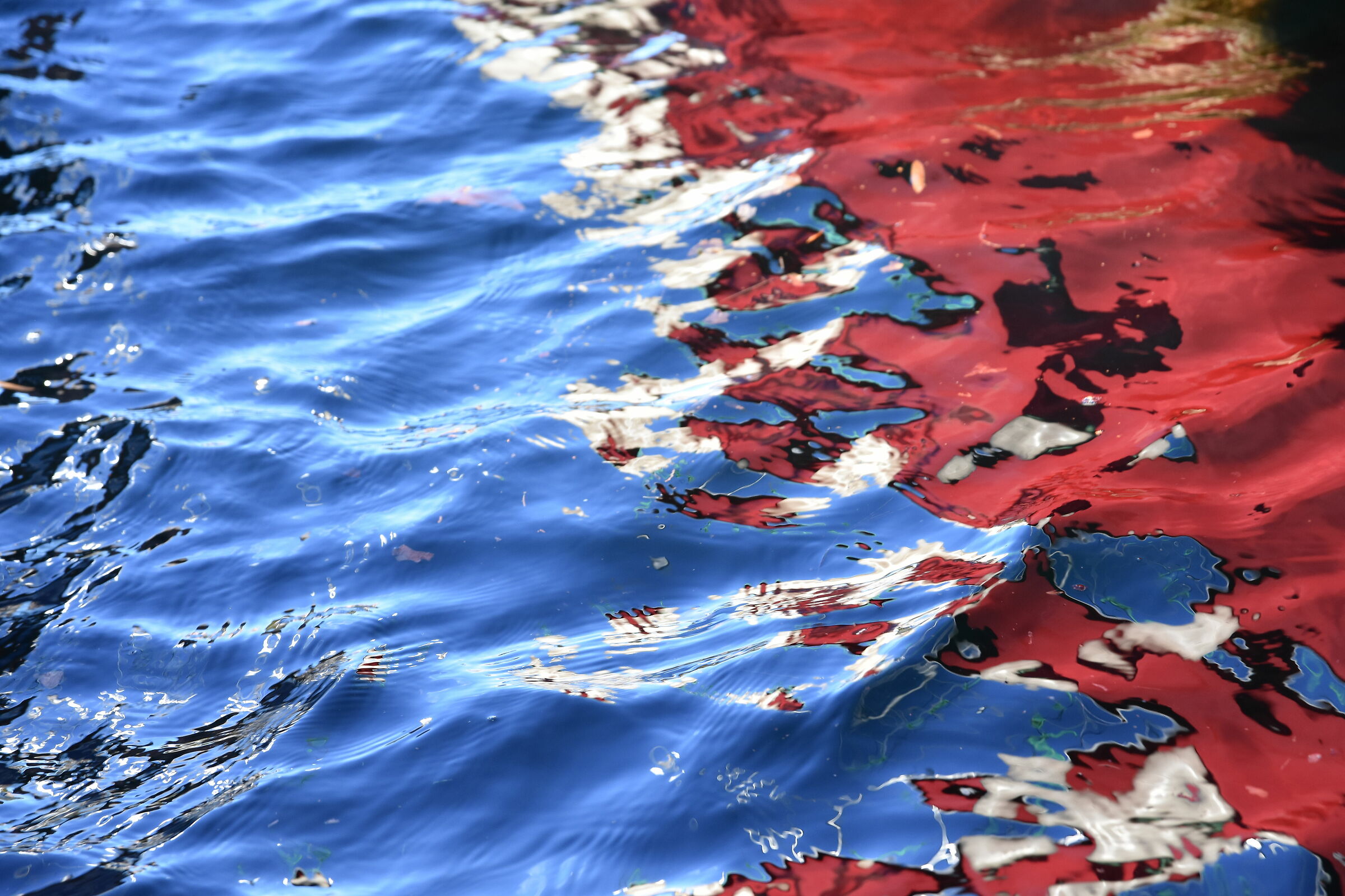 Un dipinto di riflessi