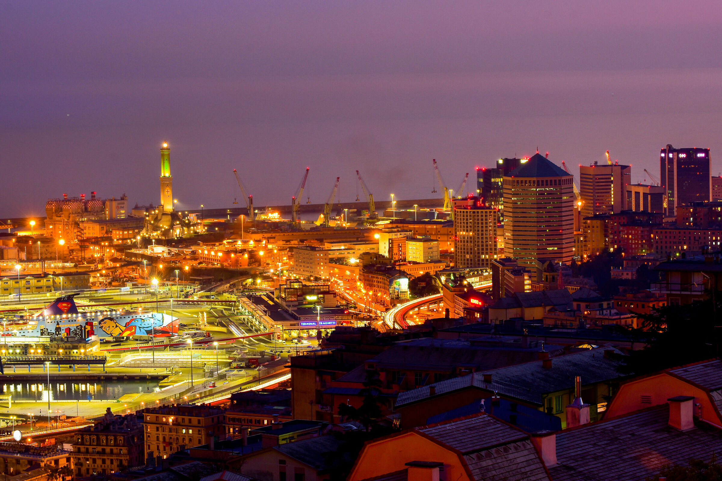 Genova by night