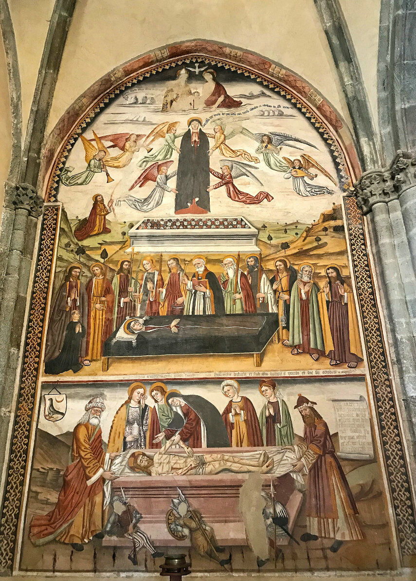 Grande affresco dell'Assunzione