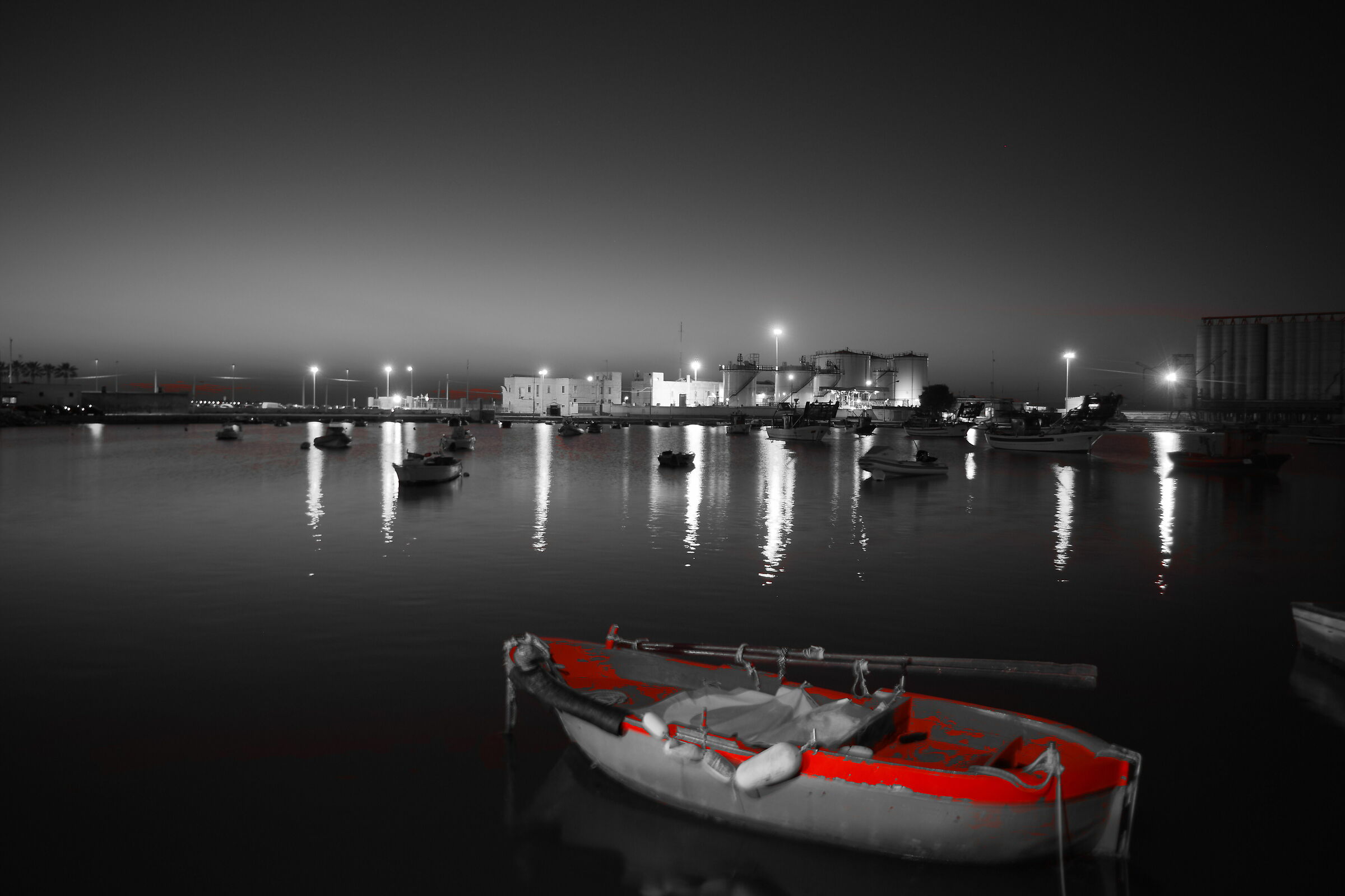 As long as the boat goes....