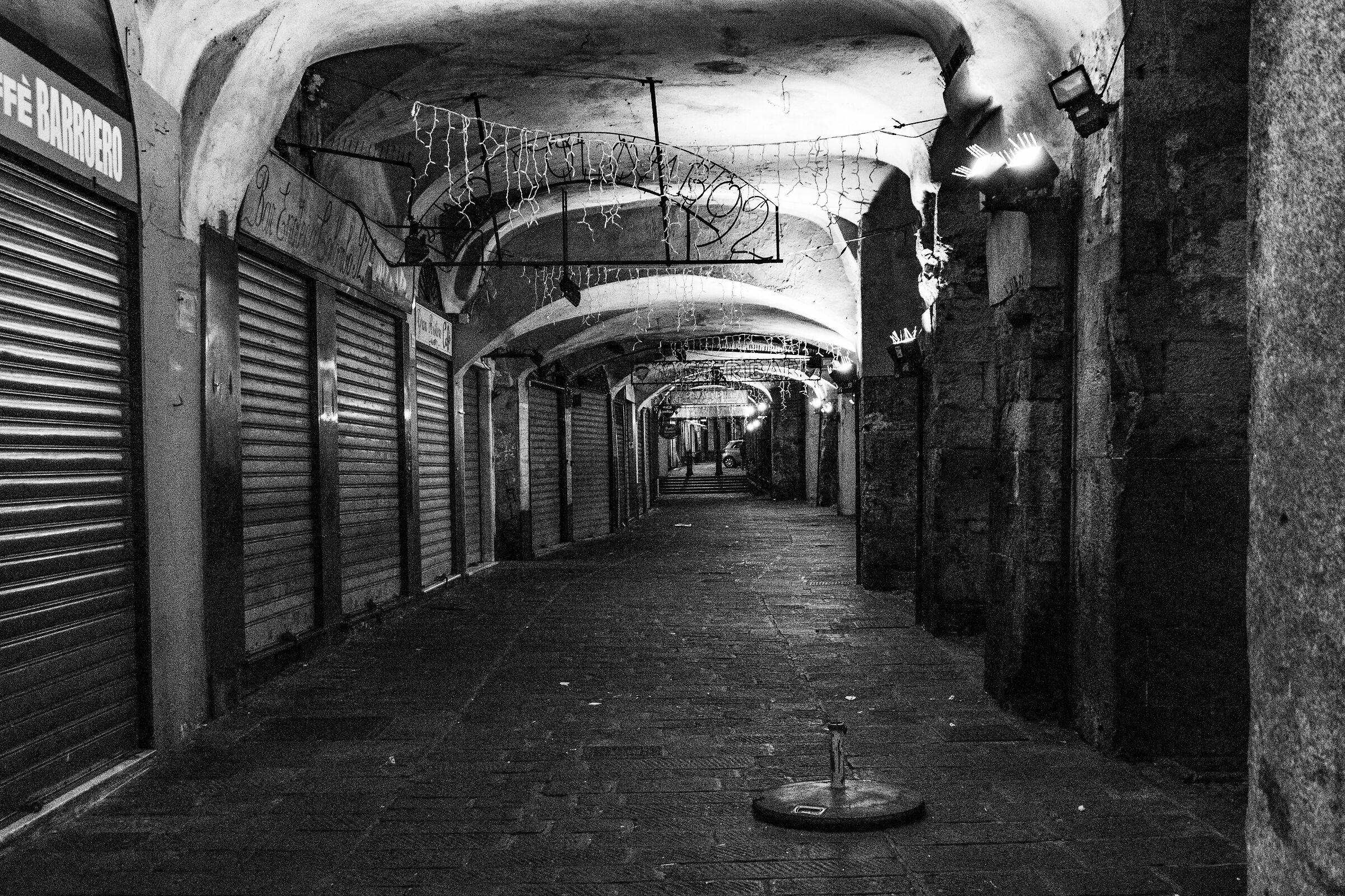 Genova - Portici di notte