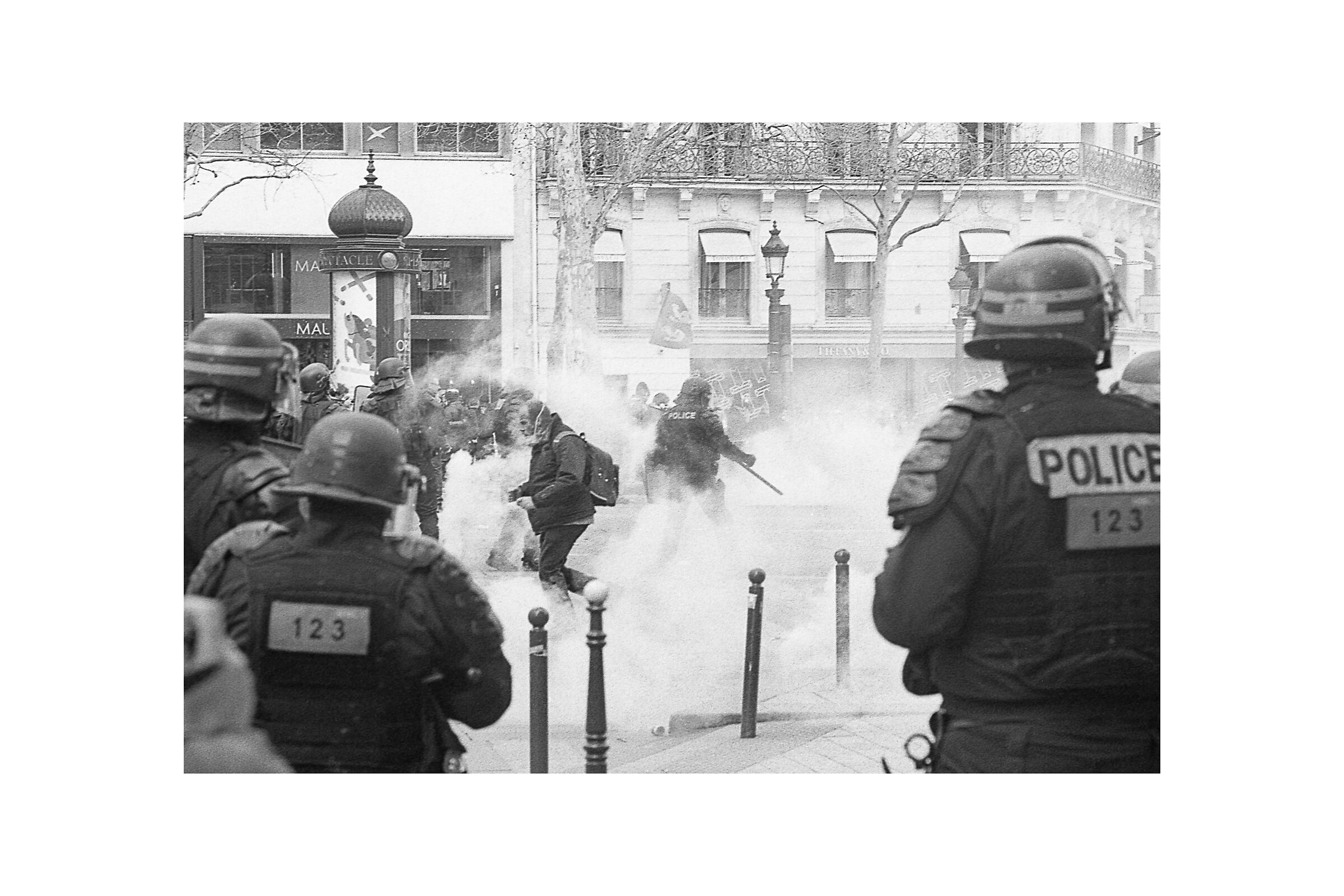 Gillet jaunes - Champs élysées