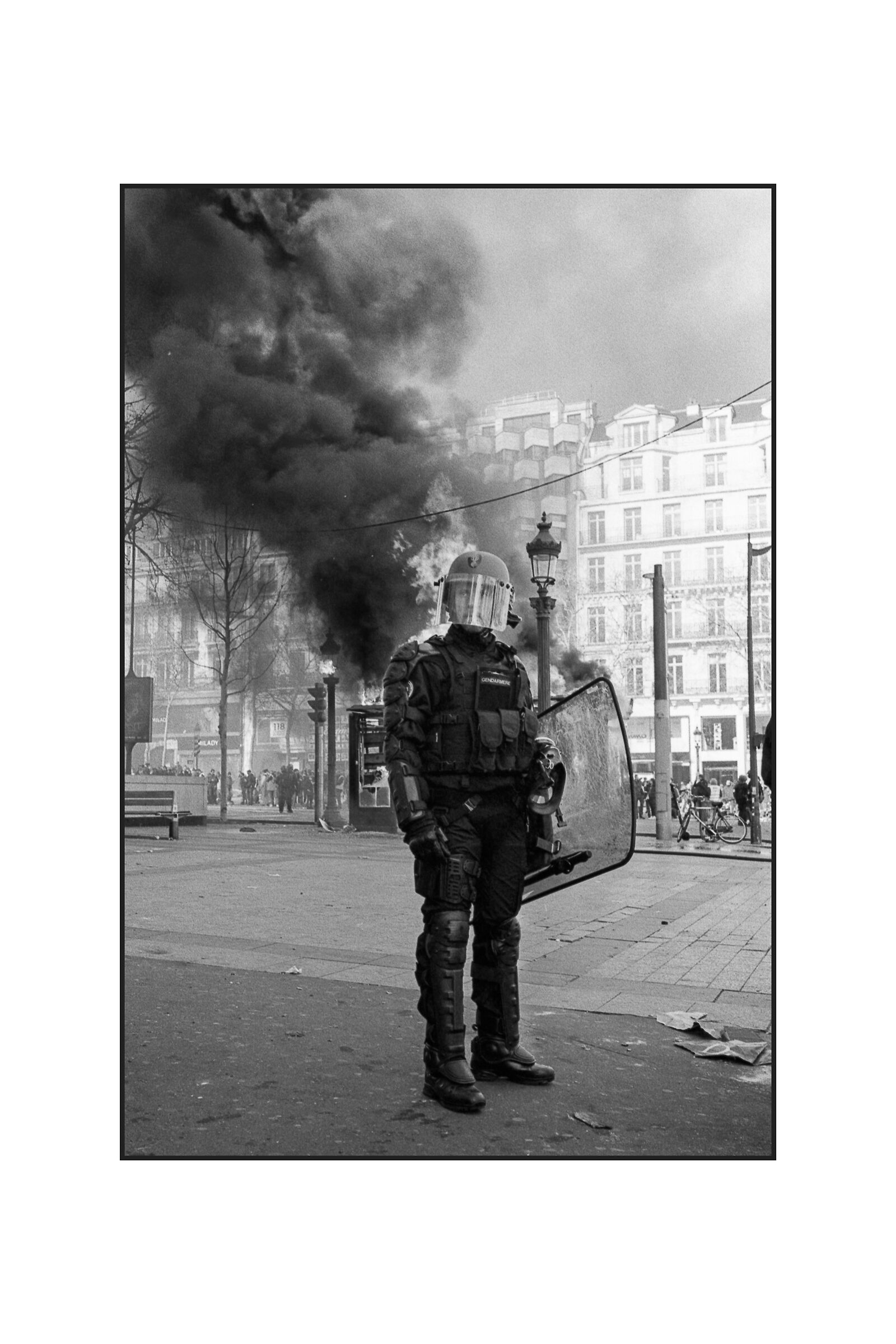 Gillet jaunes - Champs élysées