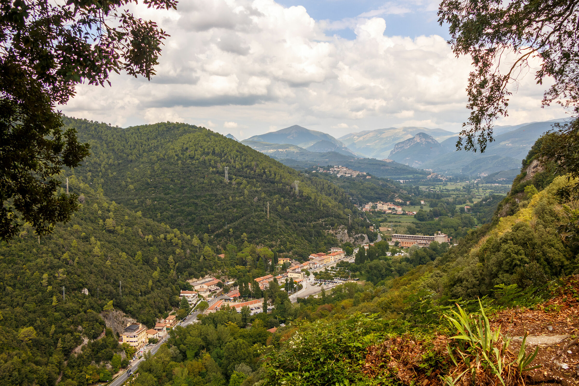 Belvedere from the Marmore Waterfalls