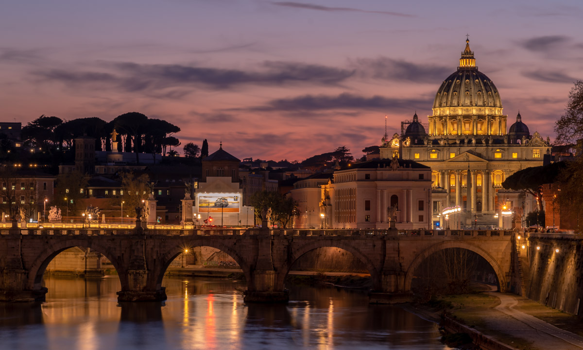 Saint Peter at sunset