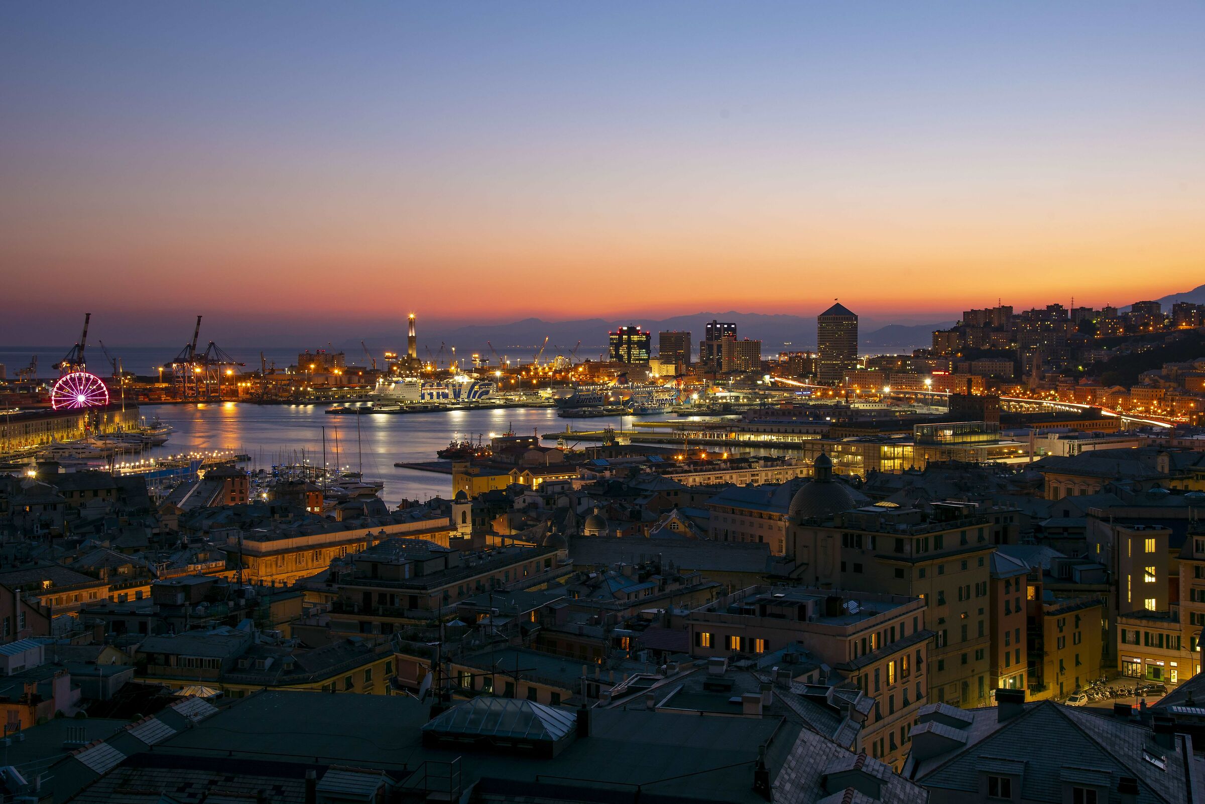 Genova by night