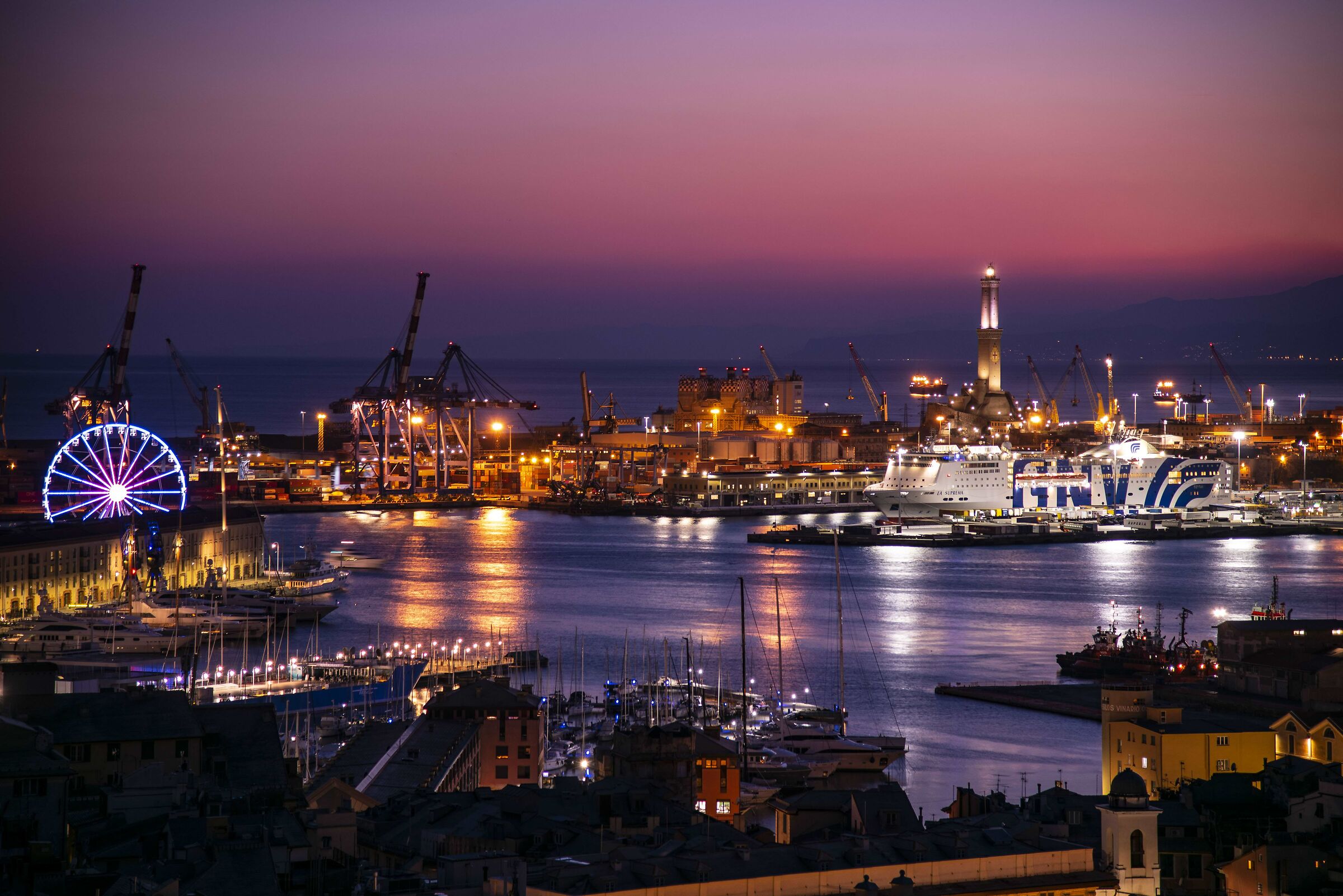 Genova by night