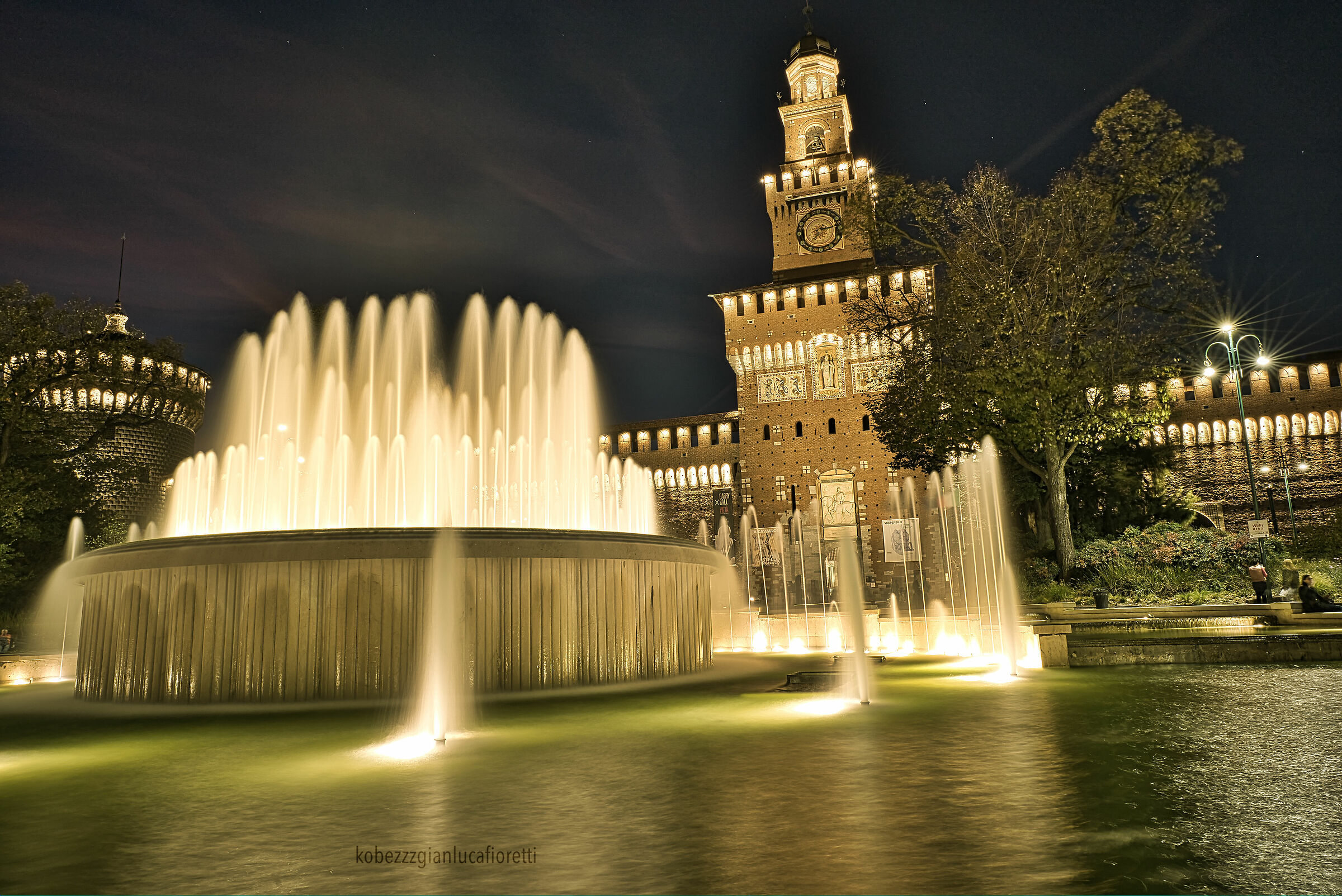LongExposure @ Castello Sforzesco