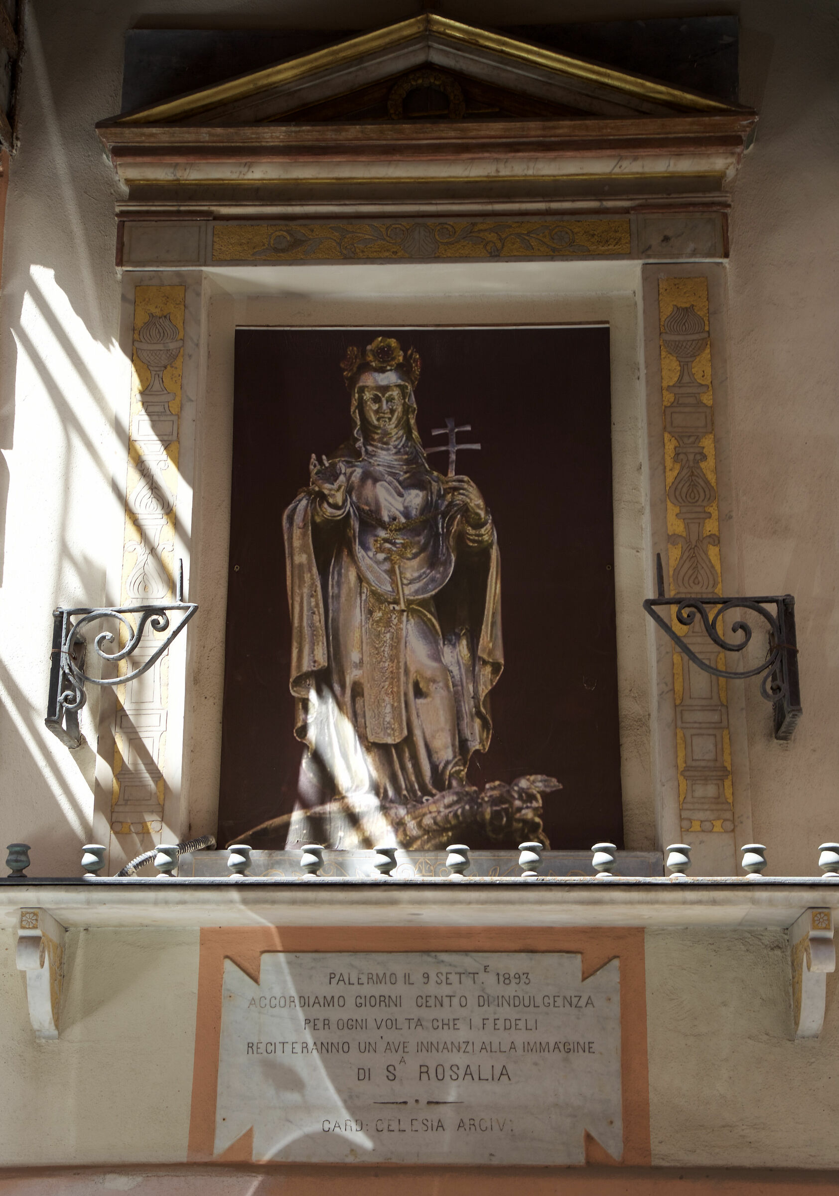 Edicola votiva di Santa Rosalia