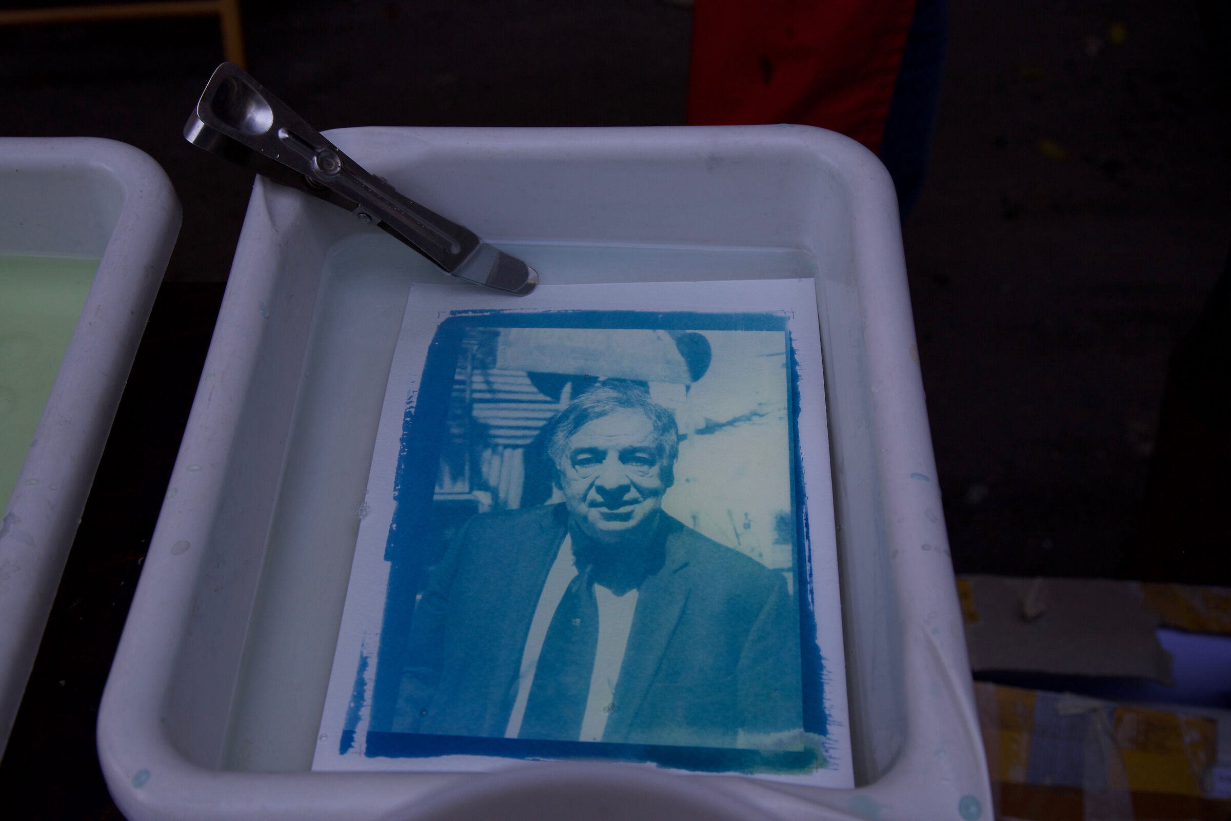 Leoluca Orlando in cianografia