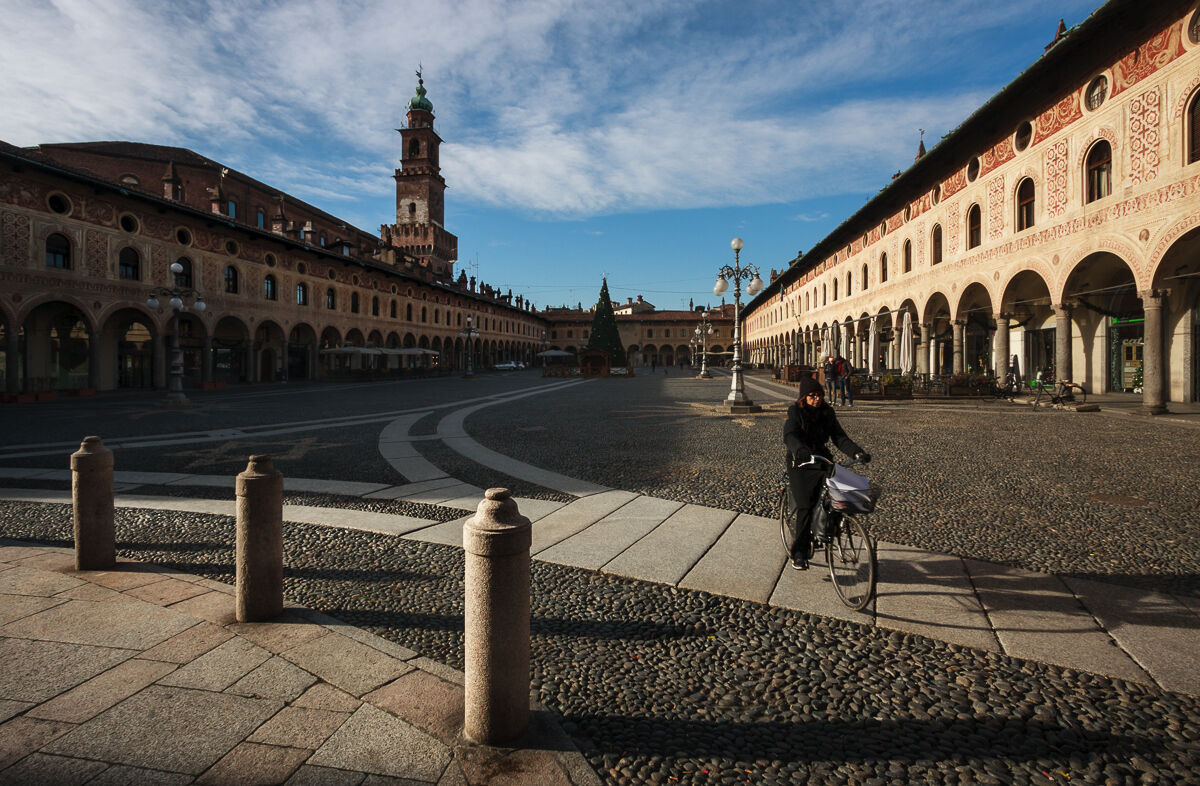 Cycling in Vigevano!