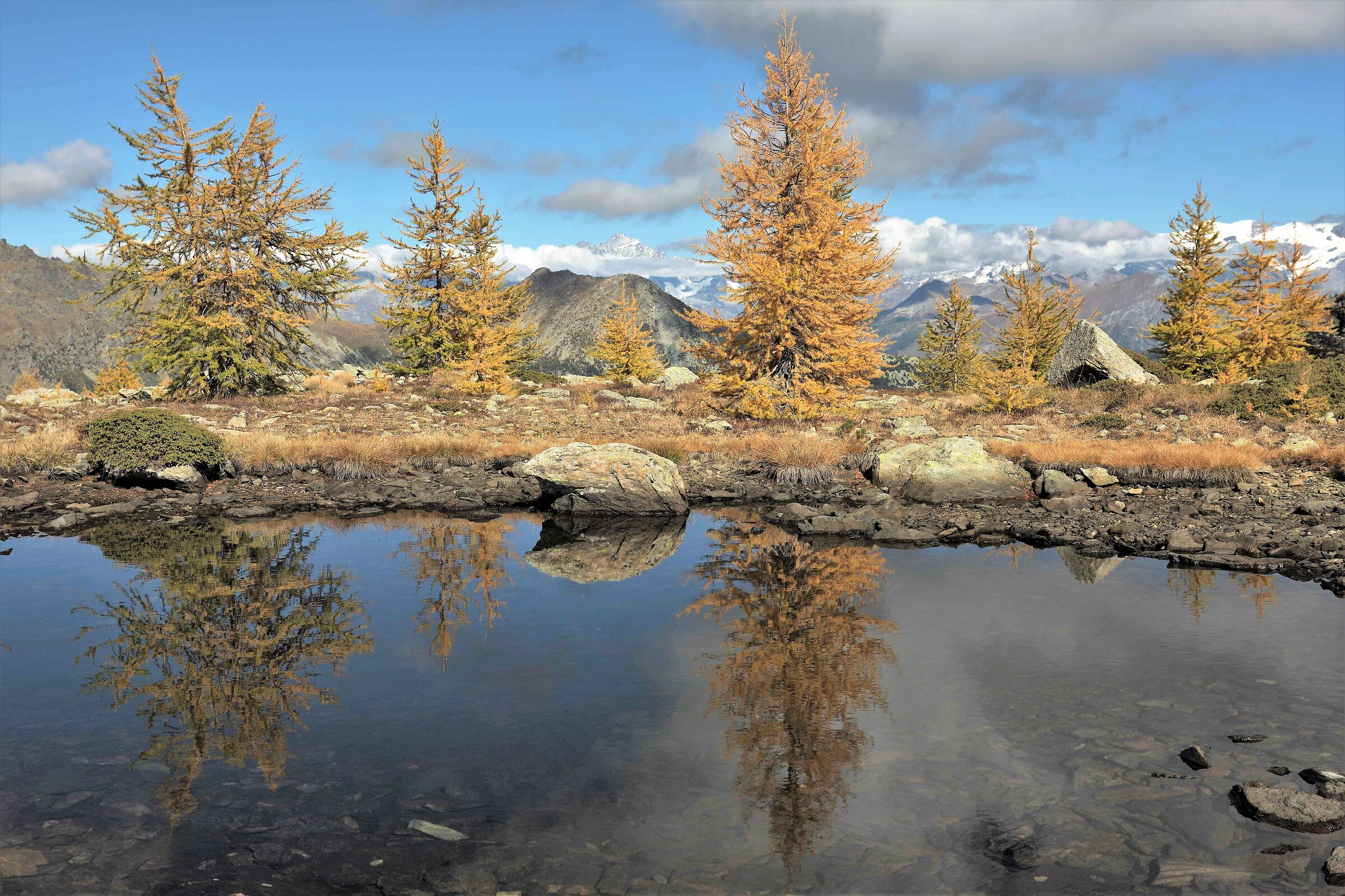 From the Col de La Croix