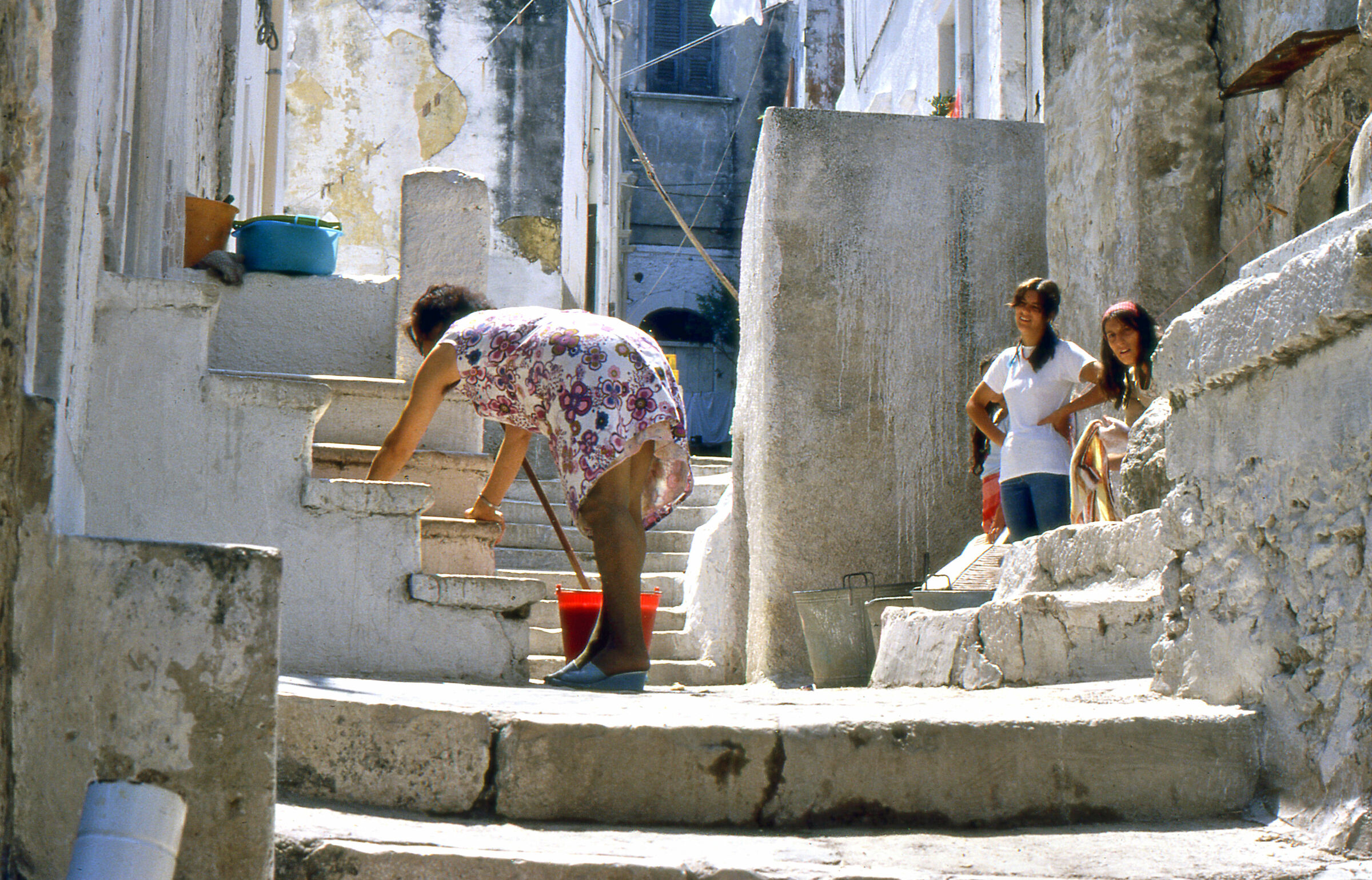 Turista a Peschici nel 1978