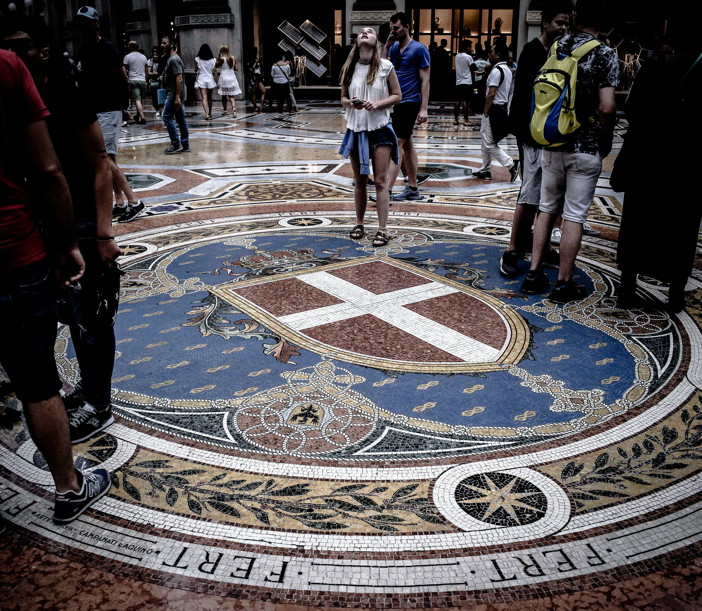 In Galleria Vittorio Emanule II