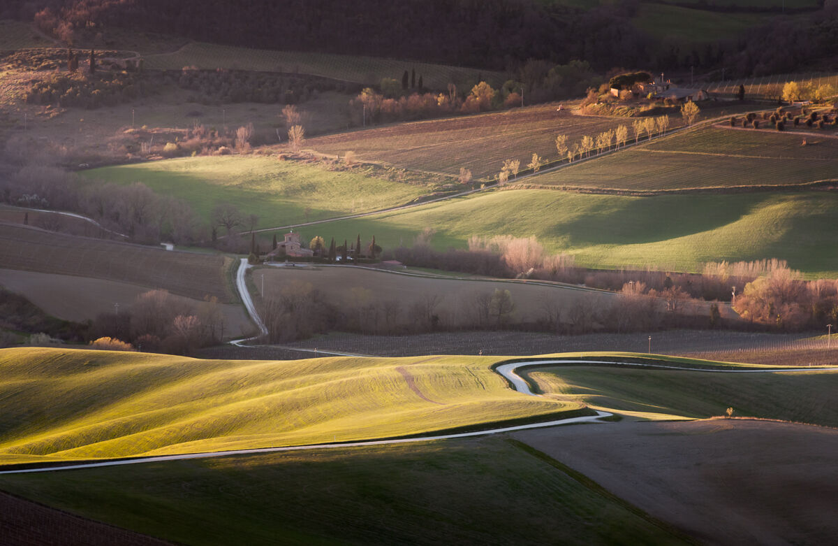 Noble views of Montepulciano...