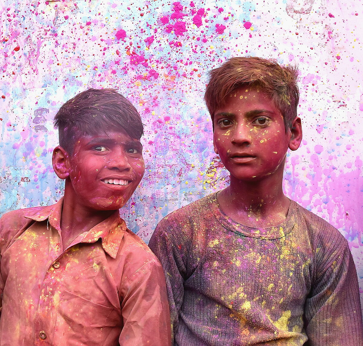 holi festival a barsana
