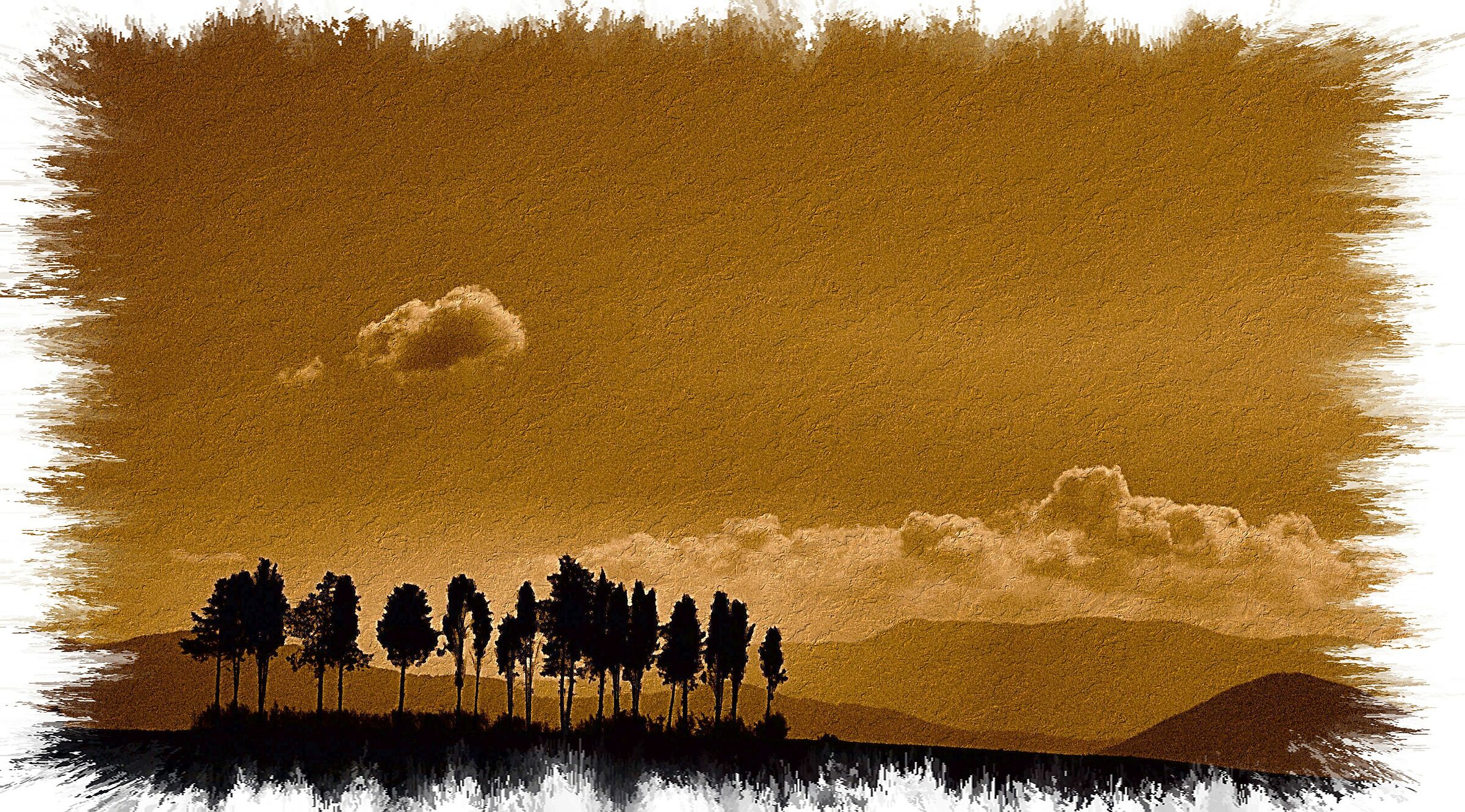 Paesaggio - elaborazione -