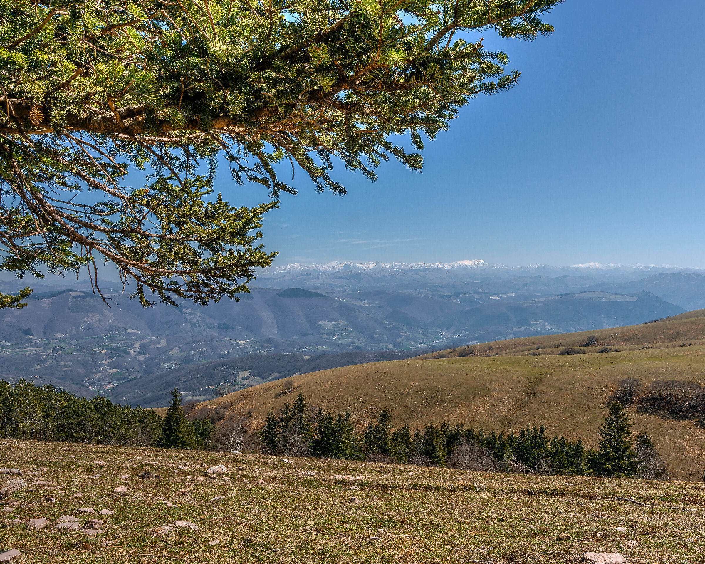 View of the Sibillini