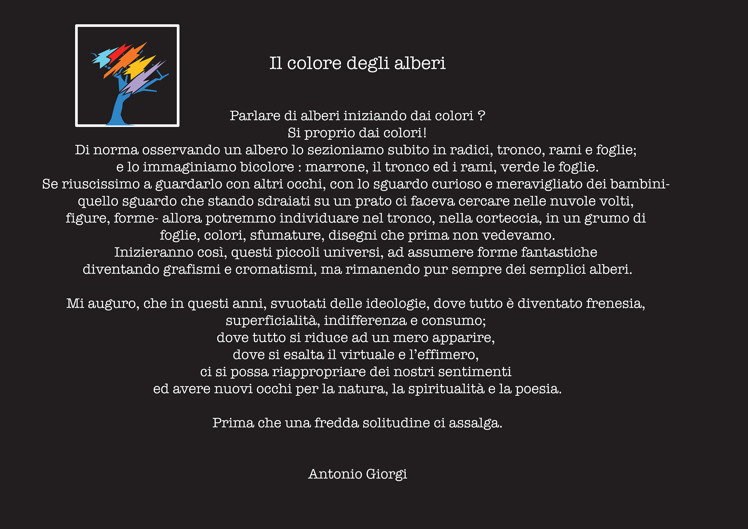 Il colore degli Alberi