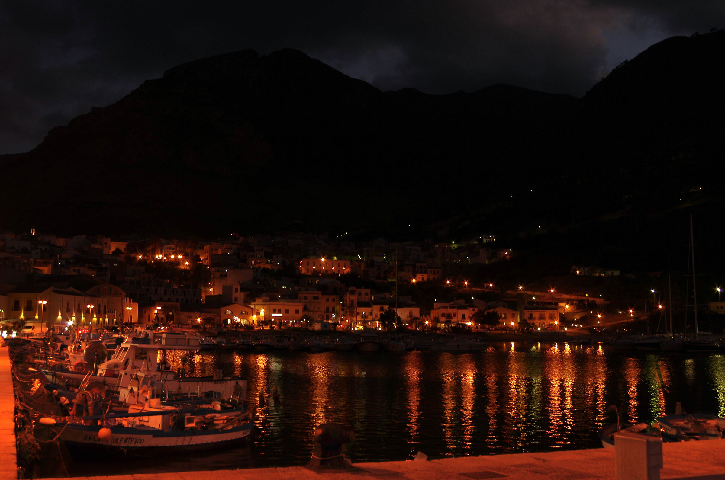 Night in Cala Marina