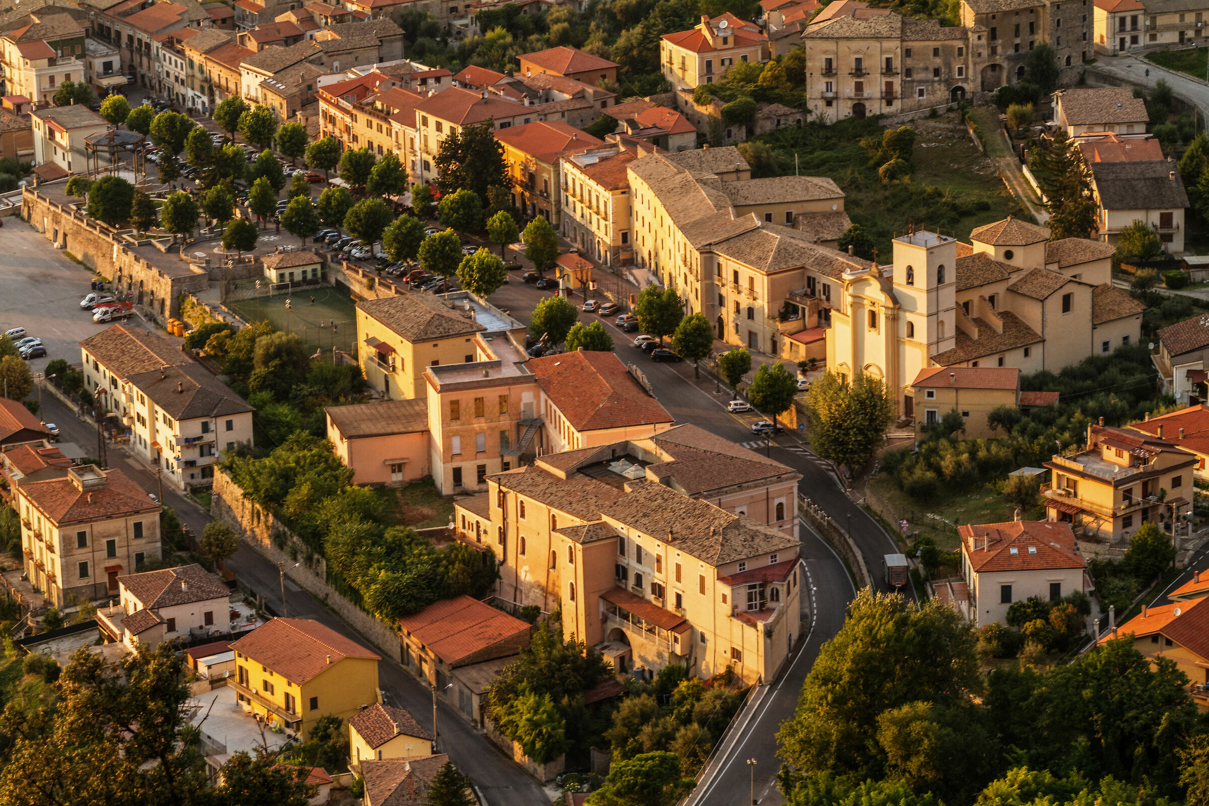 Roccasecca from the Castle