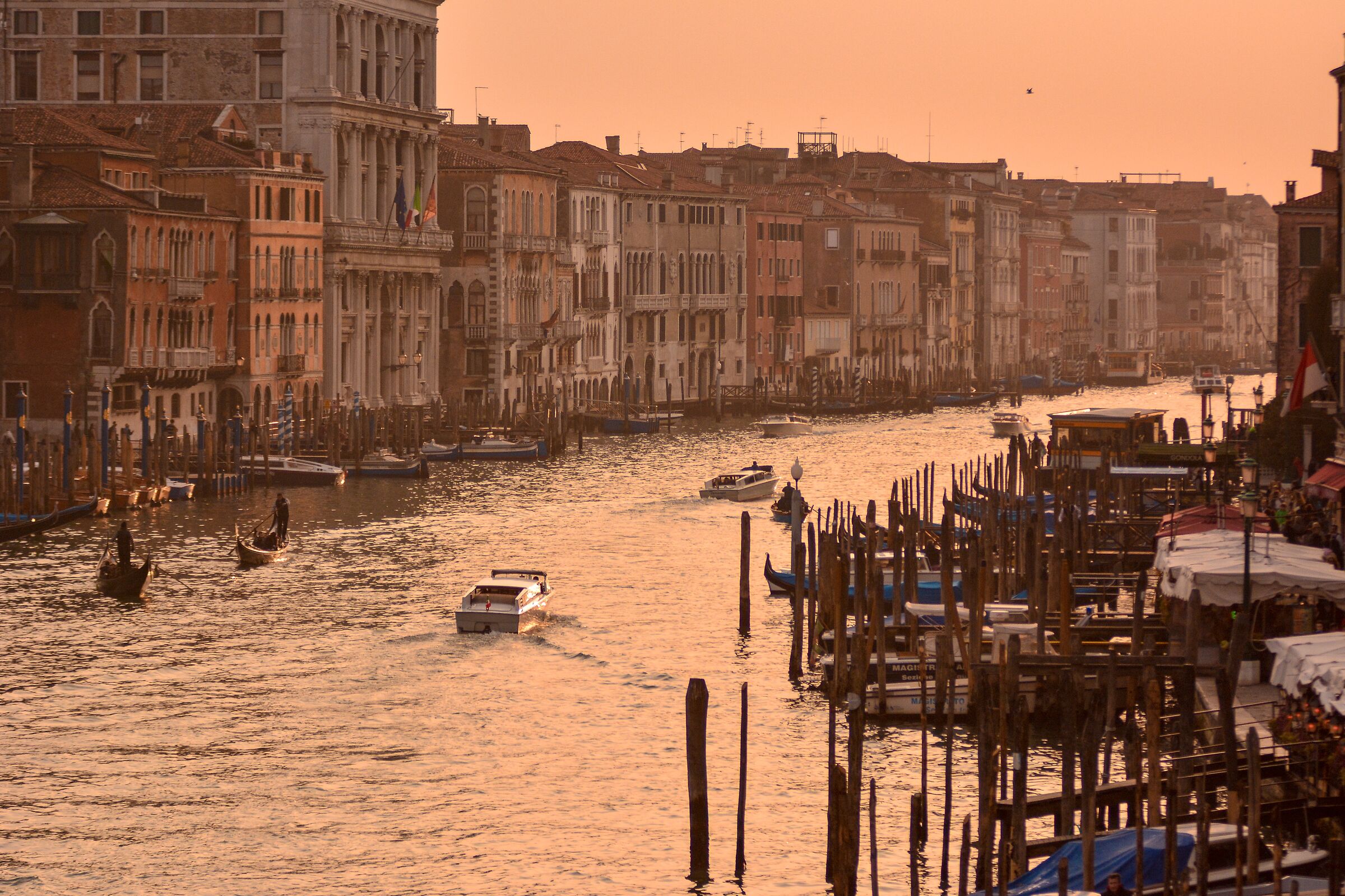 Grand Canal at sunset