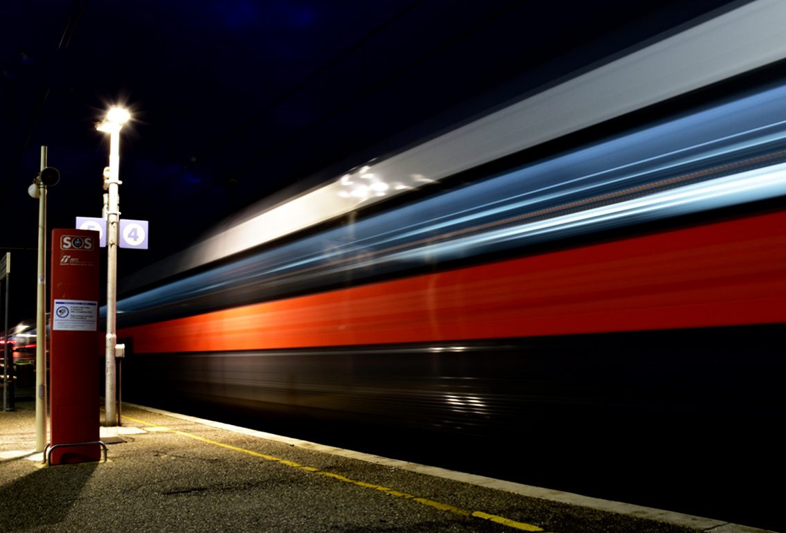 Frecciarossa at Porta Bishop