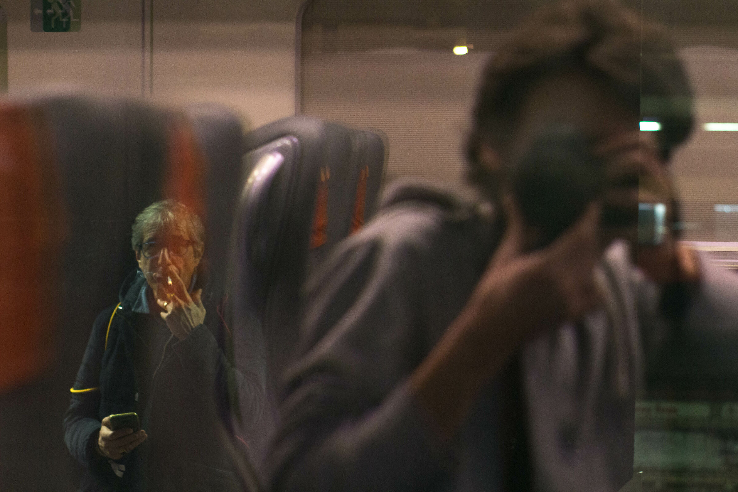 Selfie with the smoker