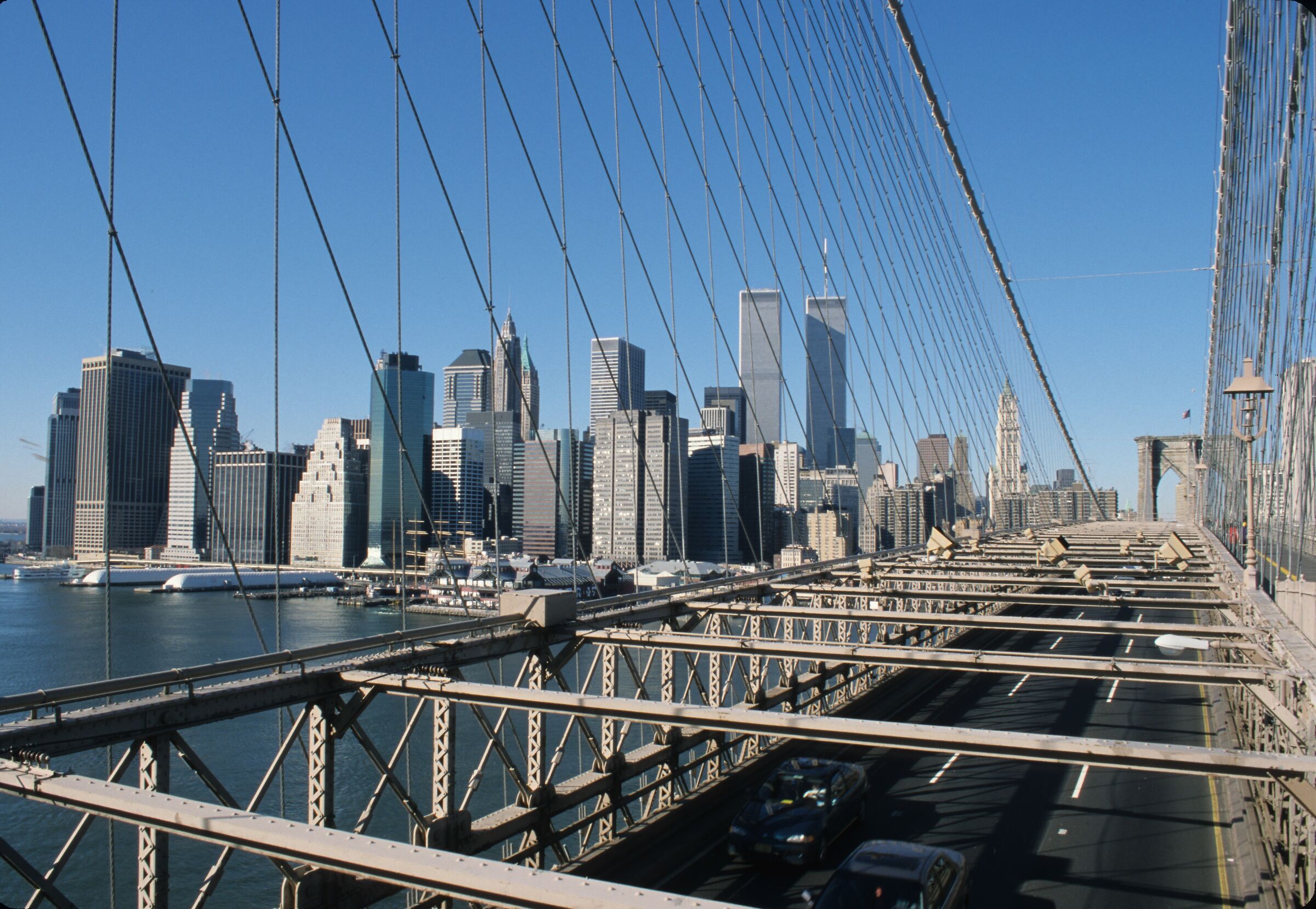 brooklyn bridge before 9/11/2001