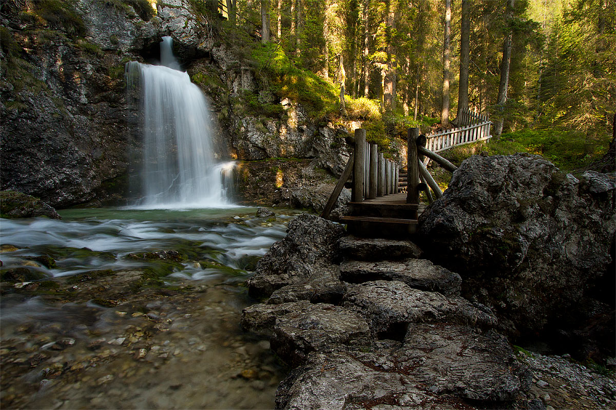 Waterfall Vallesinella, Madonna di Campiglio