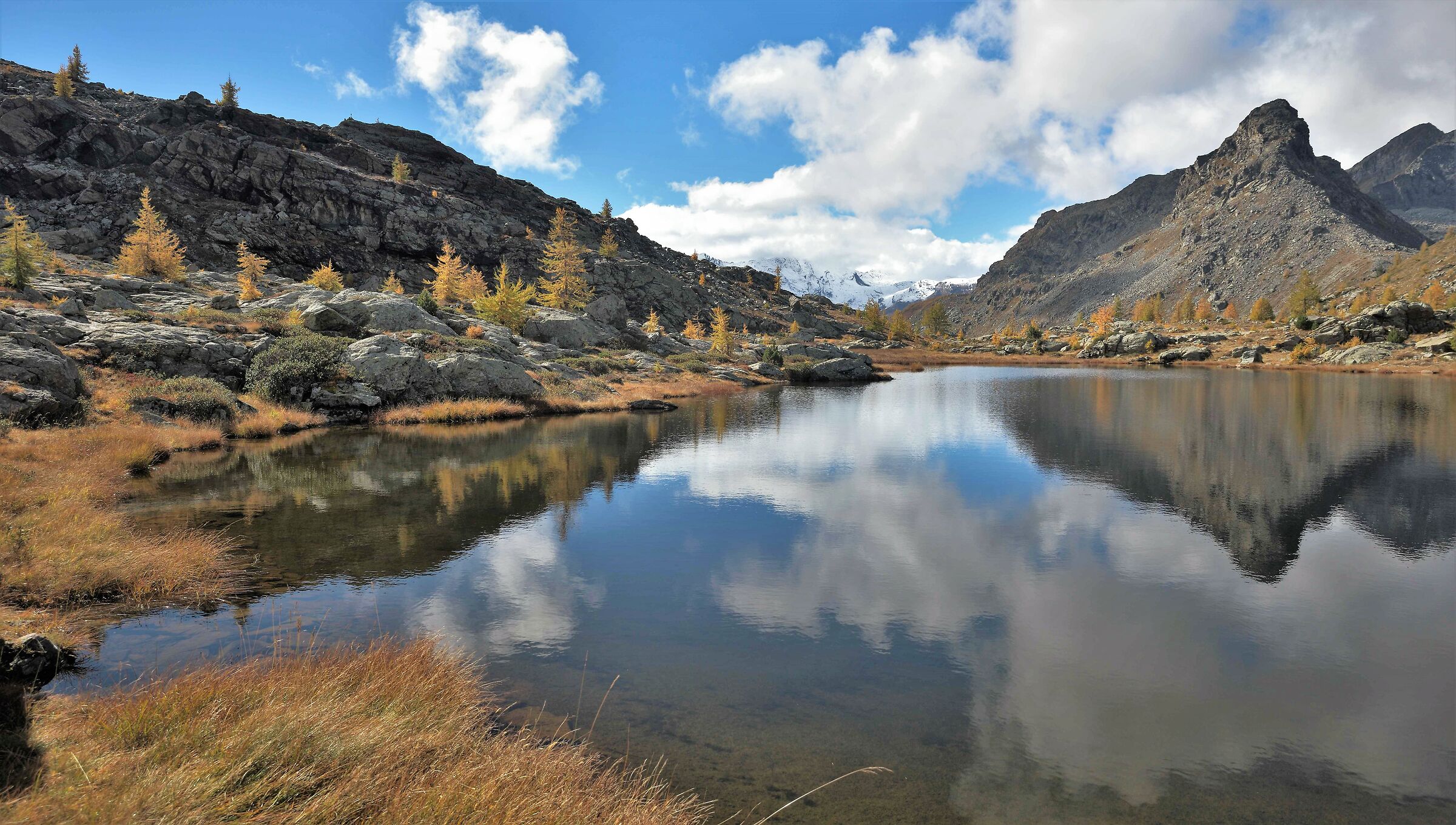 Lake at the Col de La Croix