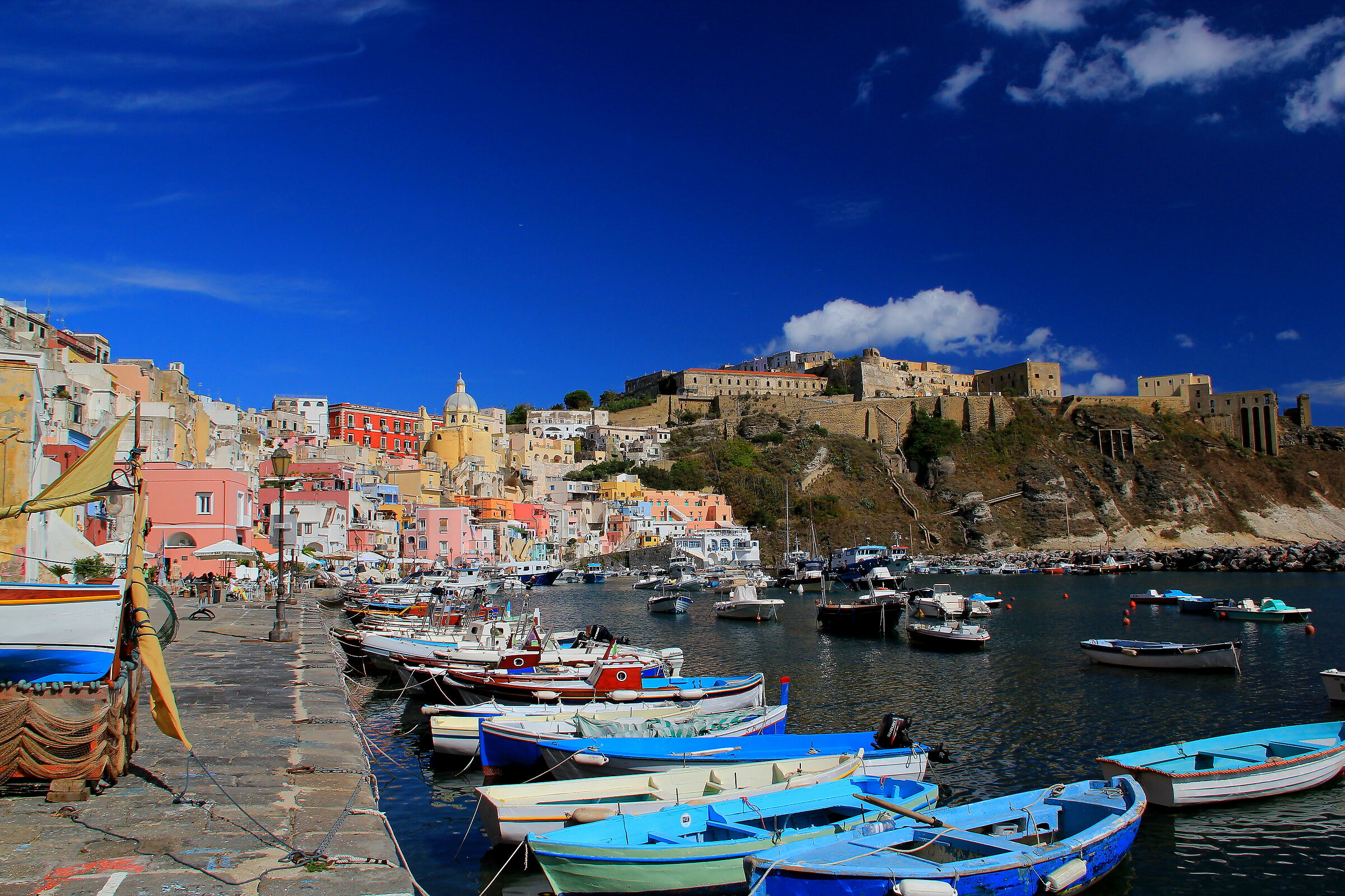 Procida. La Coricella
