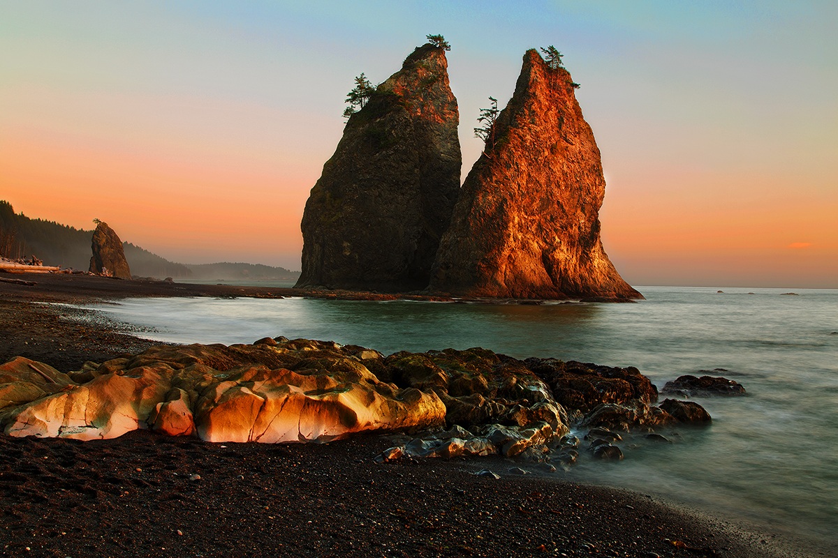 Sunset @ Rialto beach