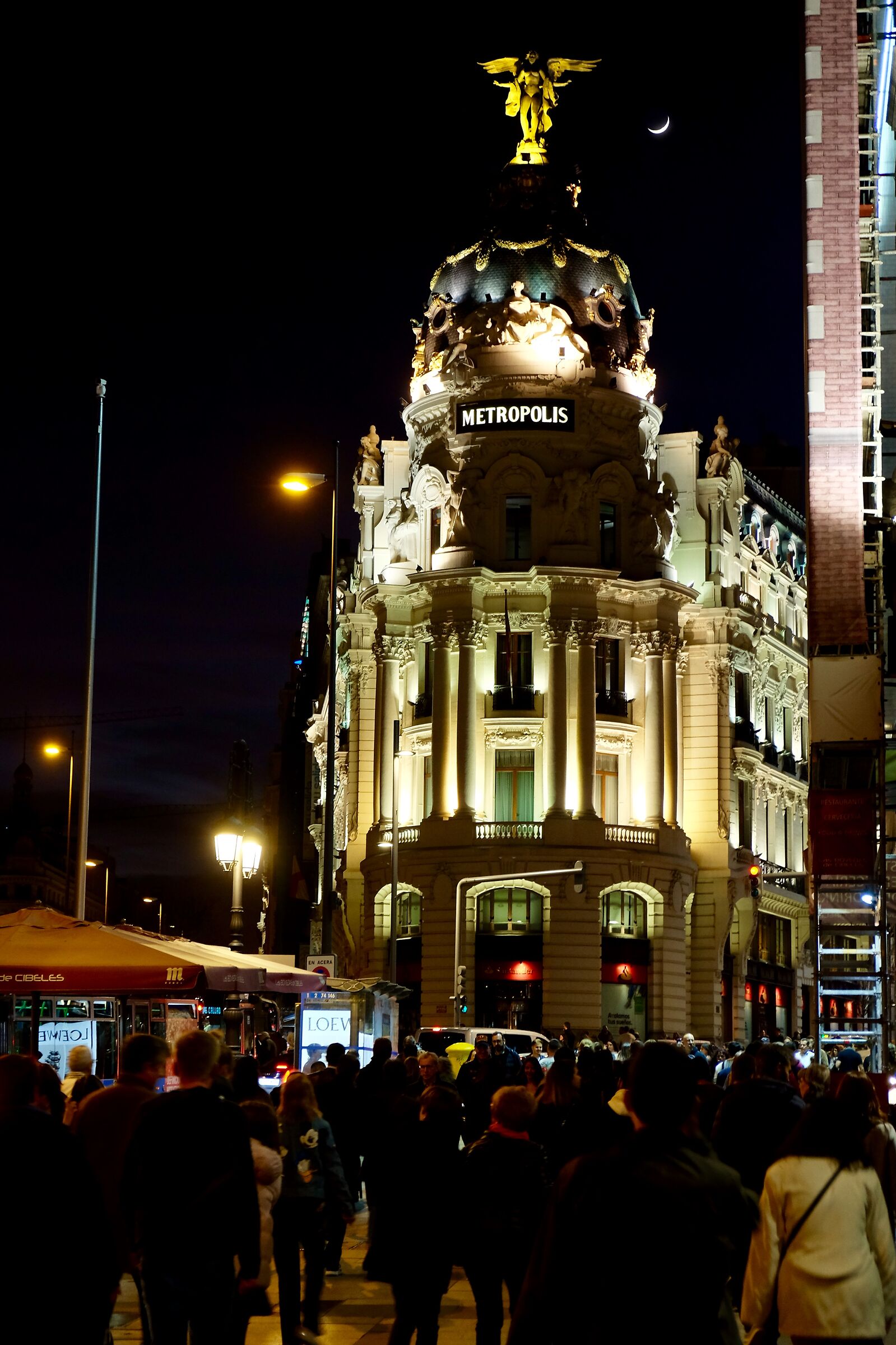 Gran via Madrid