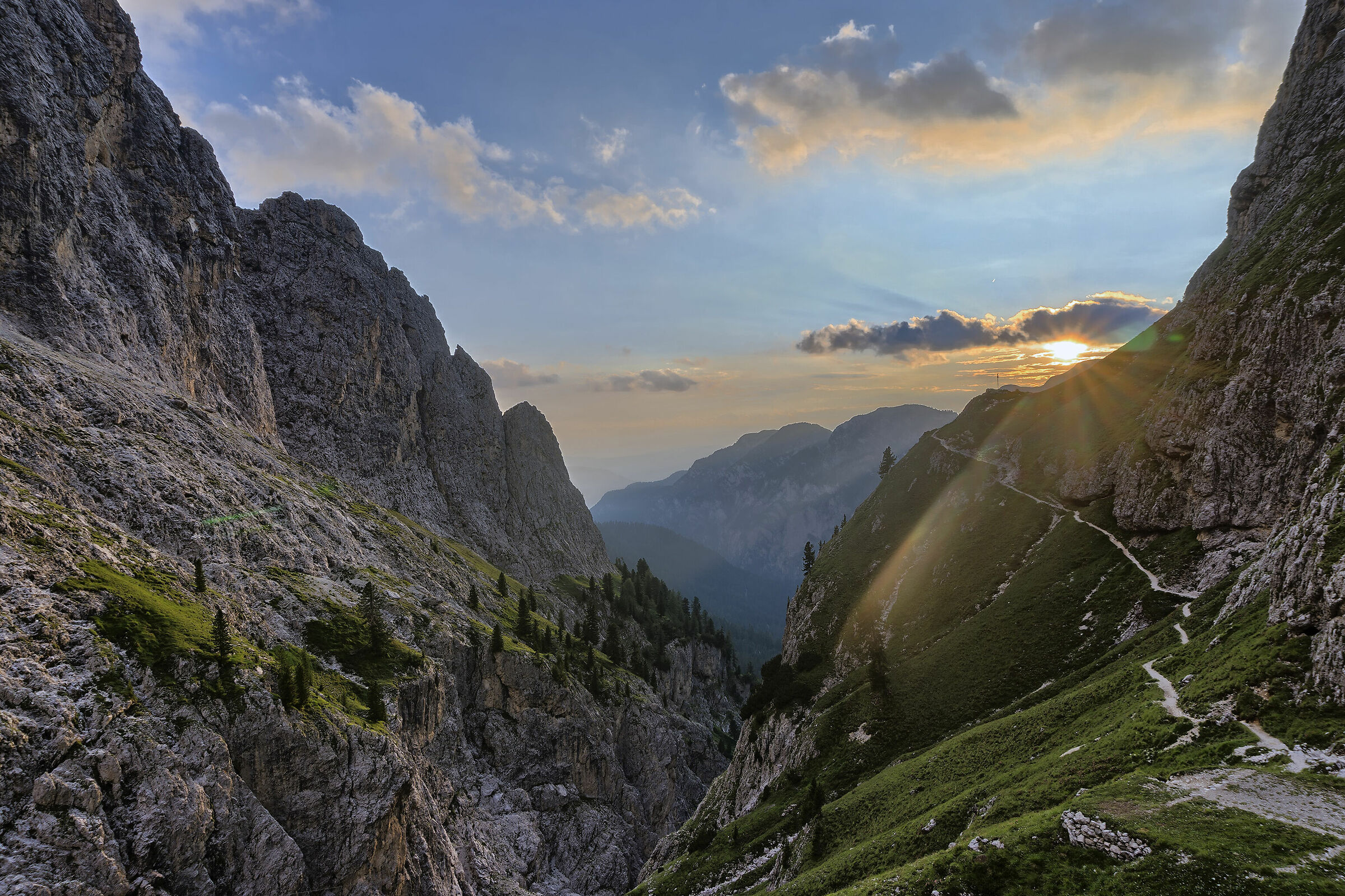 Sunset from Bergamo 2